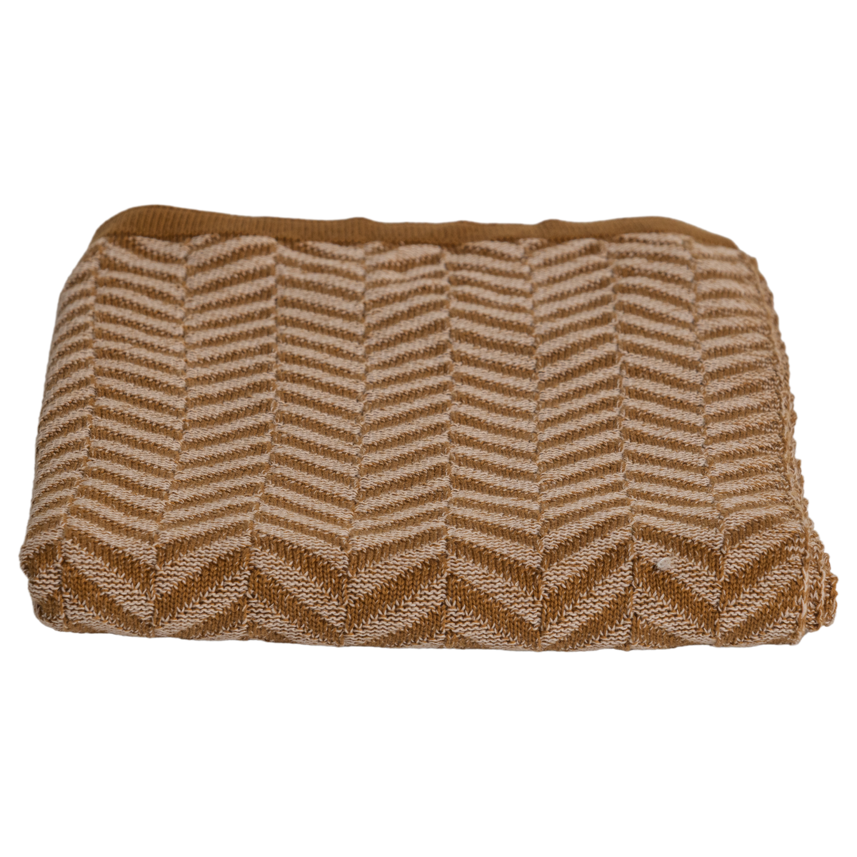 SUNA PLAID 130X170 CM BAUMWOLLE HONIGGELB/ECRU