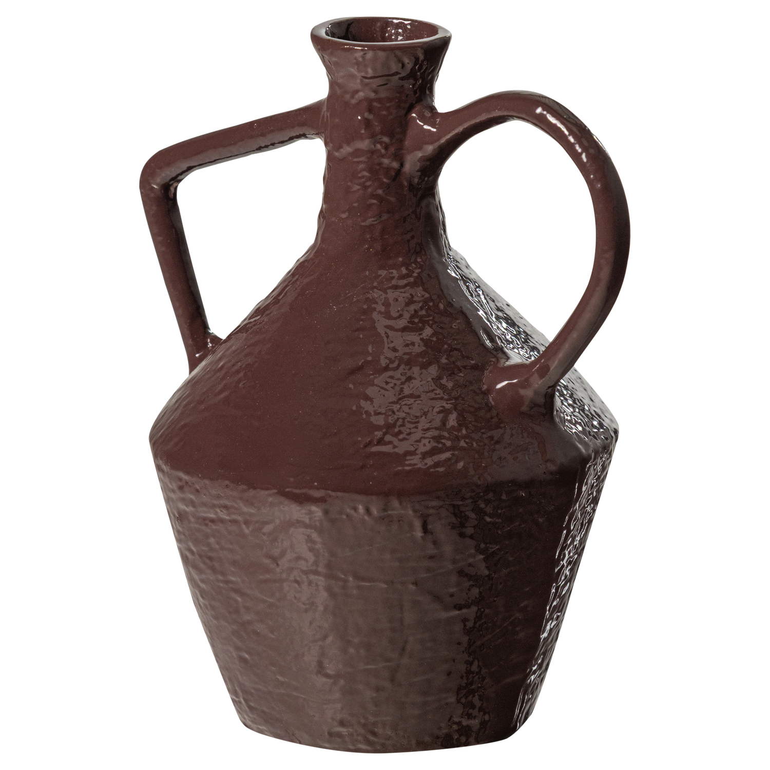 RYLA VASE METALL MOKKABRAUN