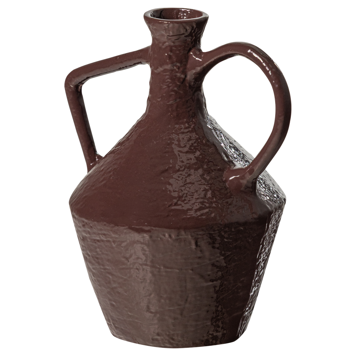 RYLA VASE METALL MOKKABRAUN