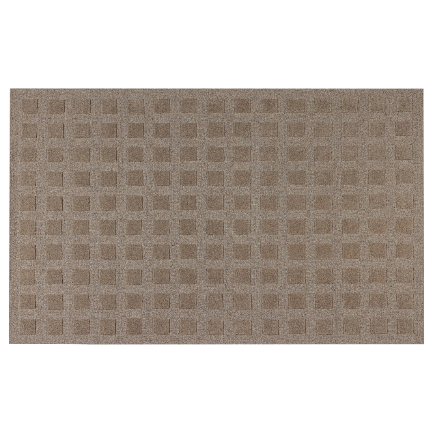 VEYA TEPPICH 200X300 CM WOLLE/BAUMWOLLE SAND