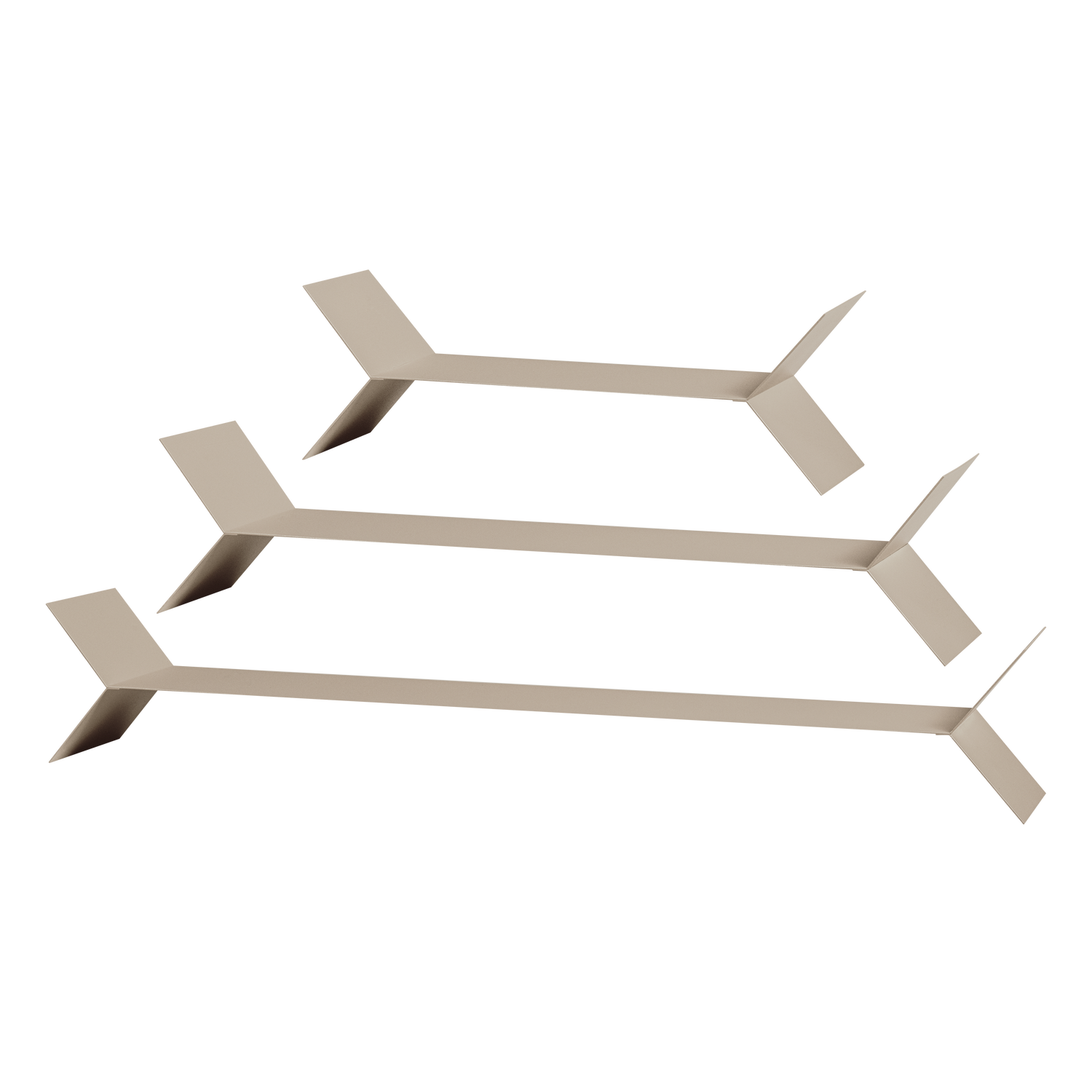LORIN WANDREGALE METALL SAND - 3ER SET