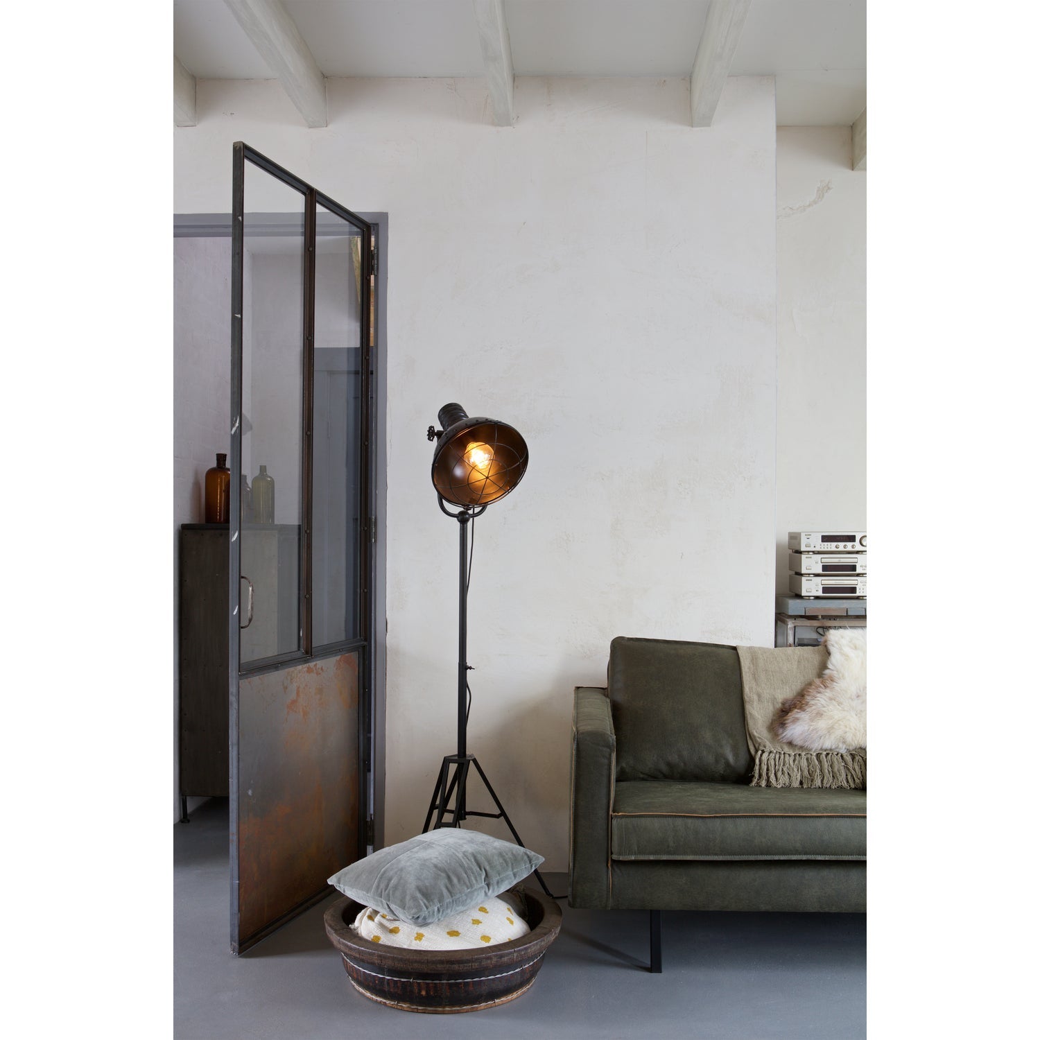 RODEO SOFA 2,5-SITZER ARMY