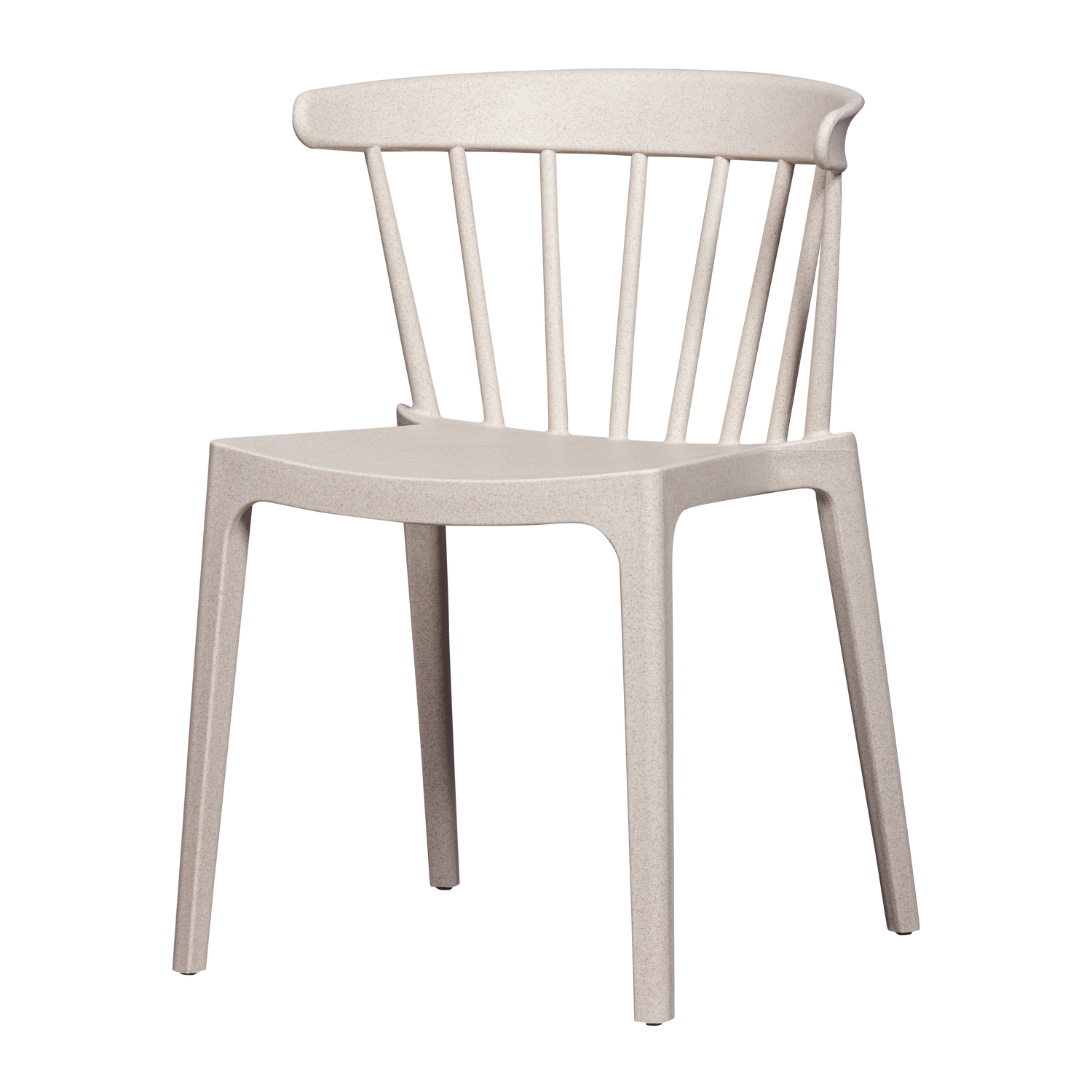BLISS GARTENSTUHL MIT STANGEN BIOFASER OFF WHITE MELANGE