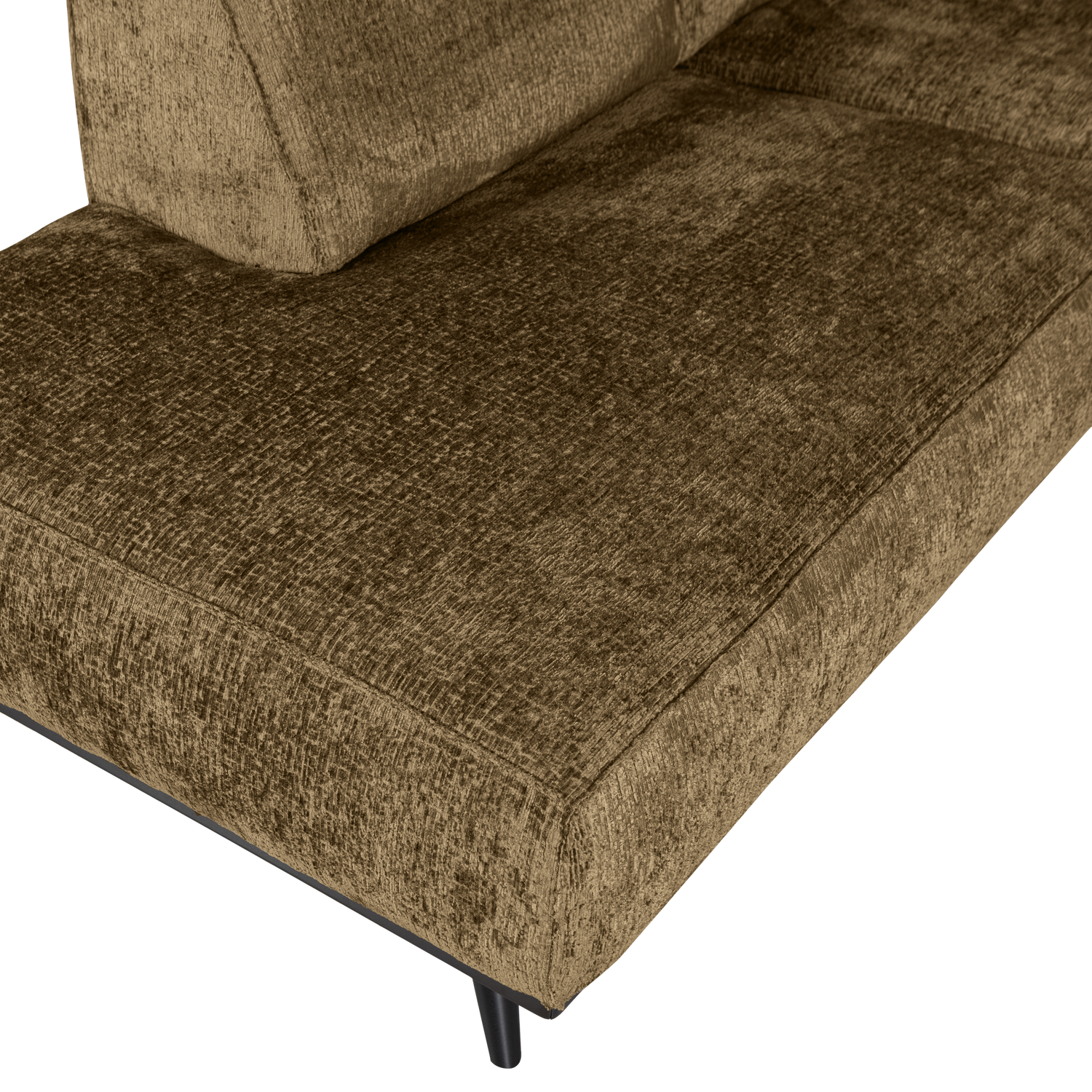 STATEMENT ECKCOUCH LINKEN STRUCTURE VELVET BRASS