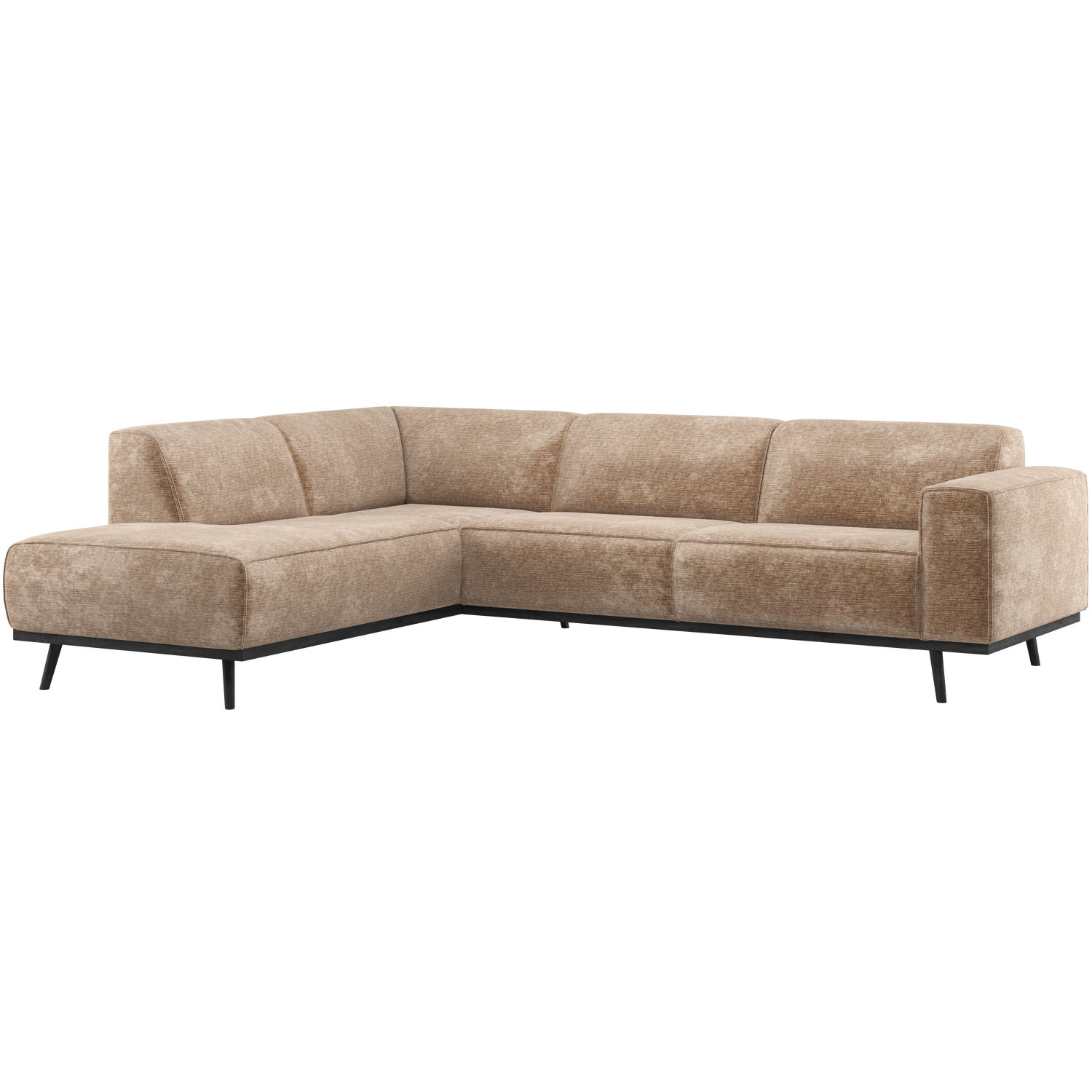 STATEMENT ECKBANK LINKS CHENILLE VELVET TAUPE