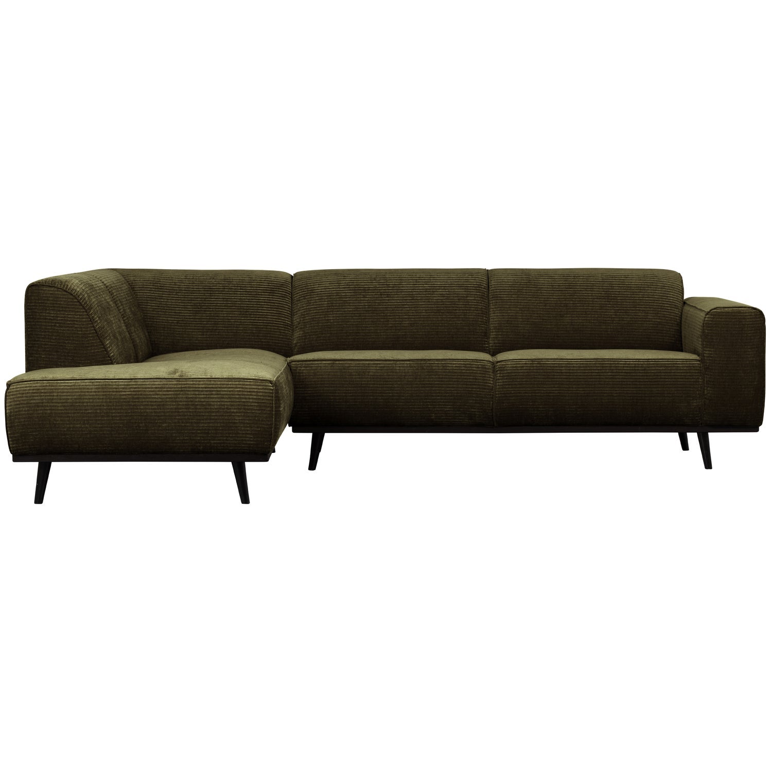 STATEMENT ECKCOUCH LINKEN FLACHRIPPE WARM GRUN