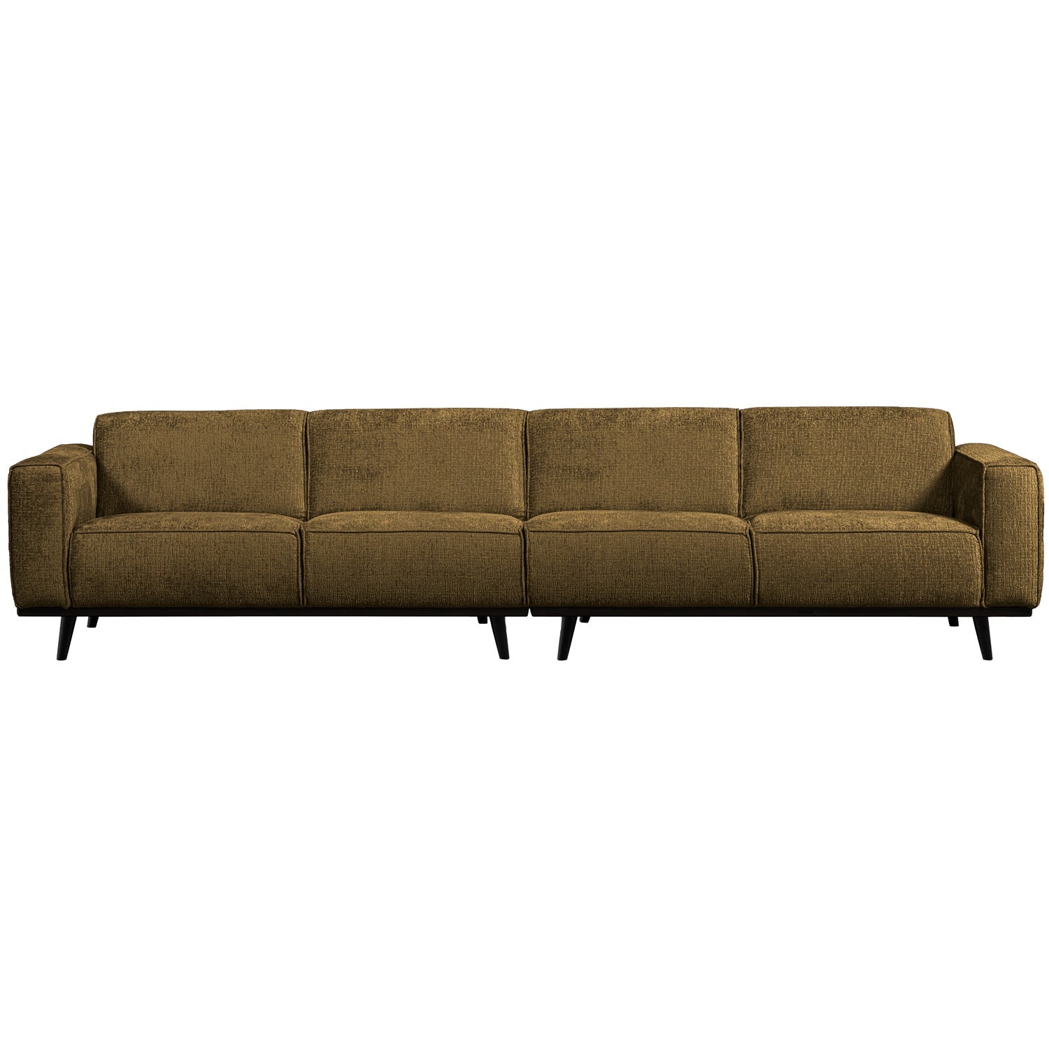 STATEMENT XL 4-SEATER 372 CM STRUCTURE VELVET BRASS