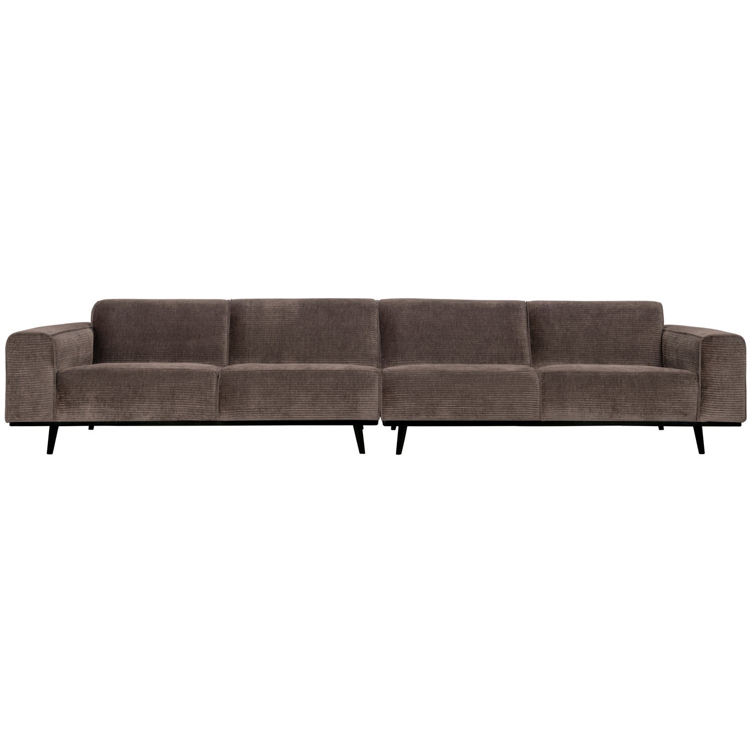 STATEMENT XL 4-SEATER 372 CM FLACHRIPPE TAUPE