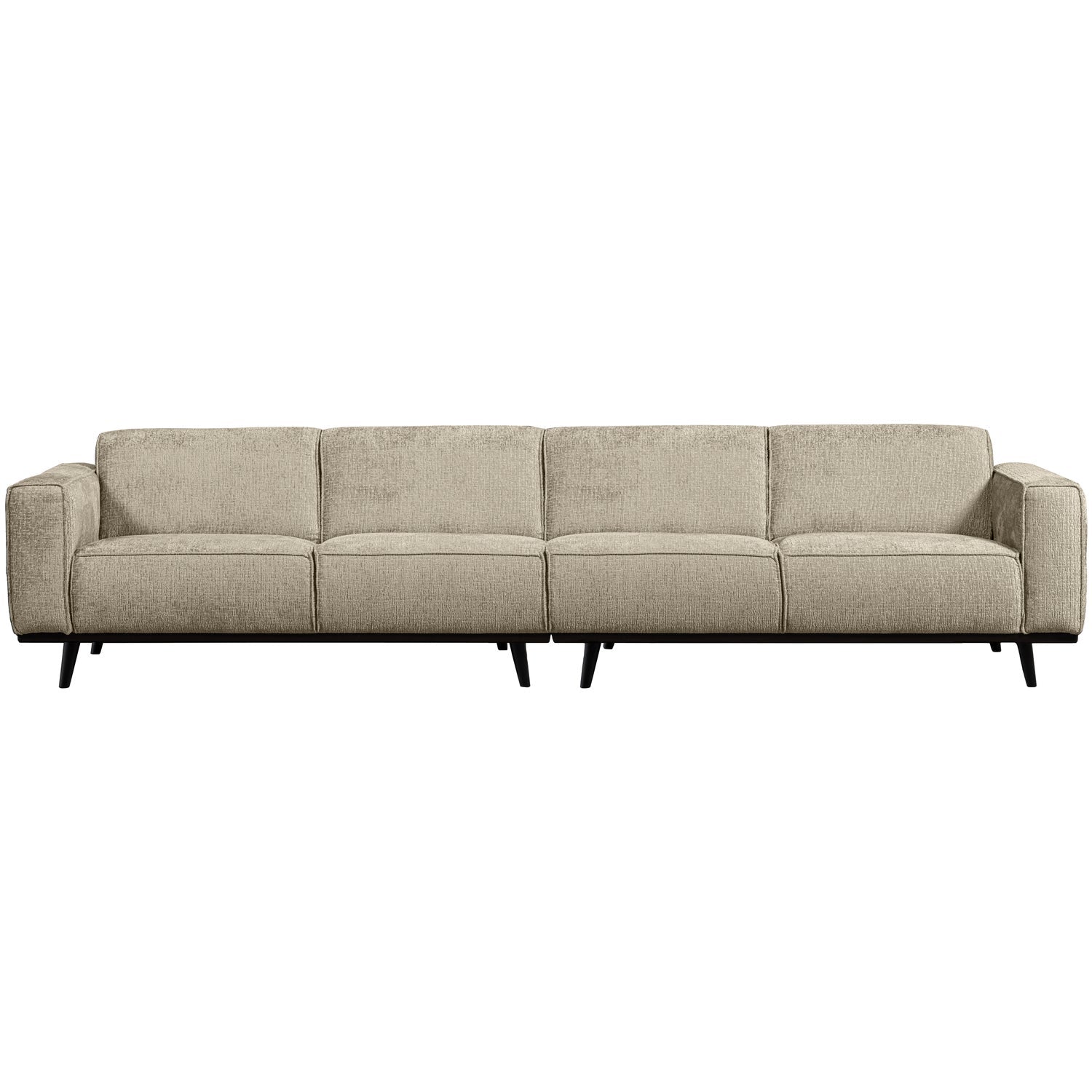 STATEMENT XL 4-SEATER 372 CM STRUCTURE VELVET WHEATFIELD