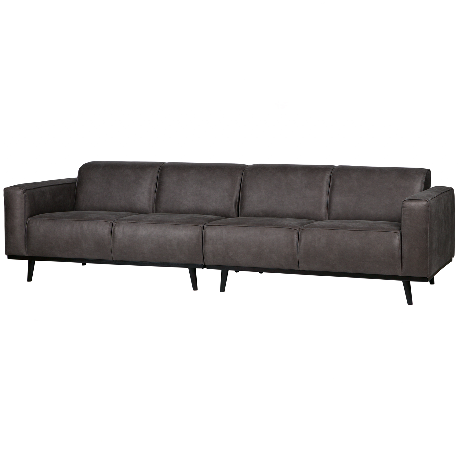 STATEMENT 4-SITZER 280 CM ECOLEDER DUNKELGRAU