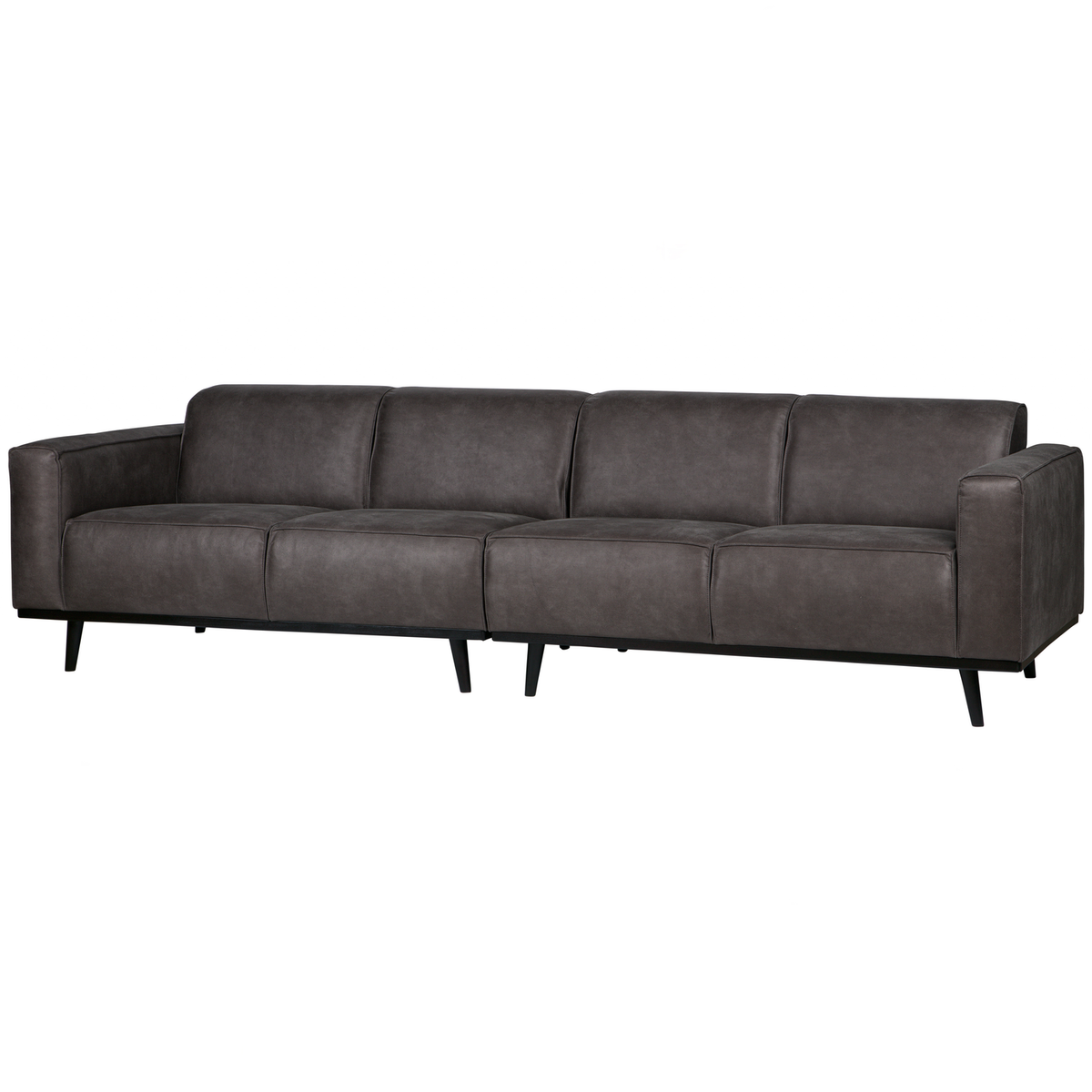STATEMENT 4-SITZER 280 CM ECOLEDER DUNKELGRAU