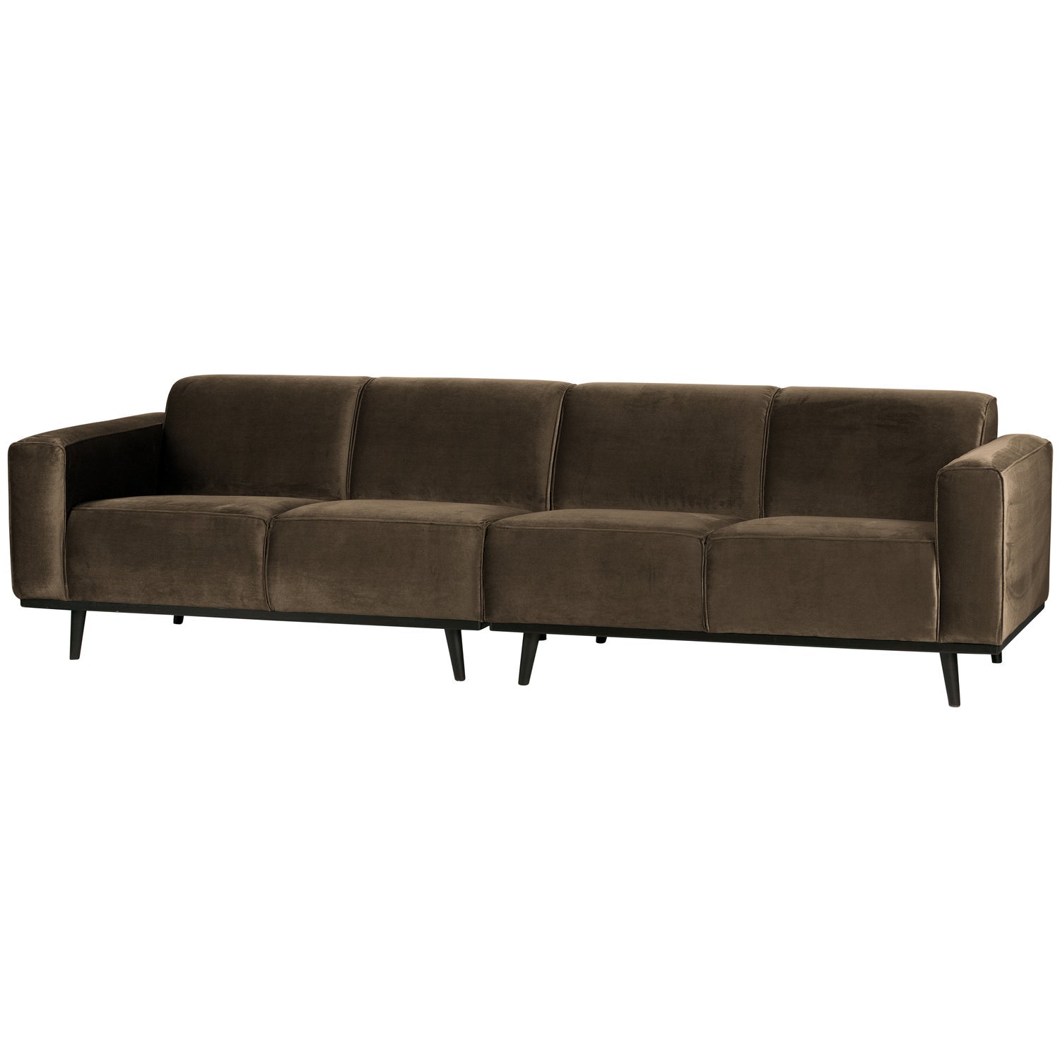 STATEMENT 4-SEATER 280 CM VELVET TAUPE