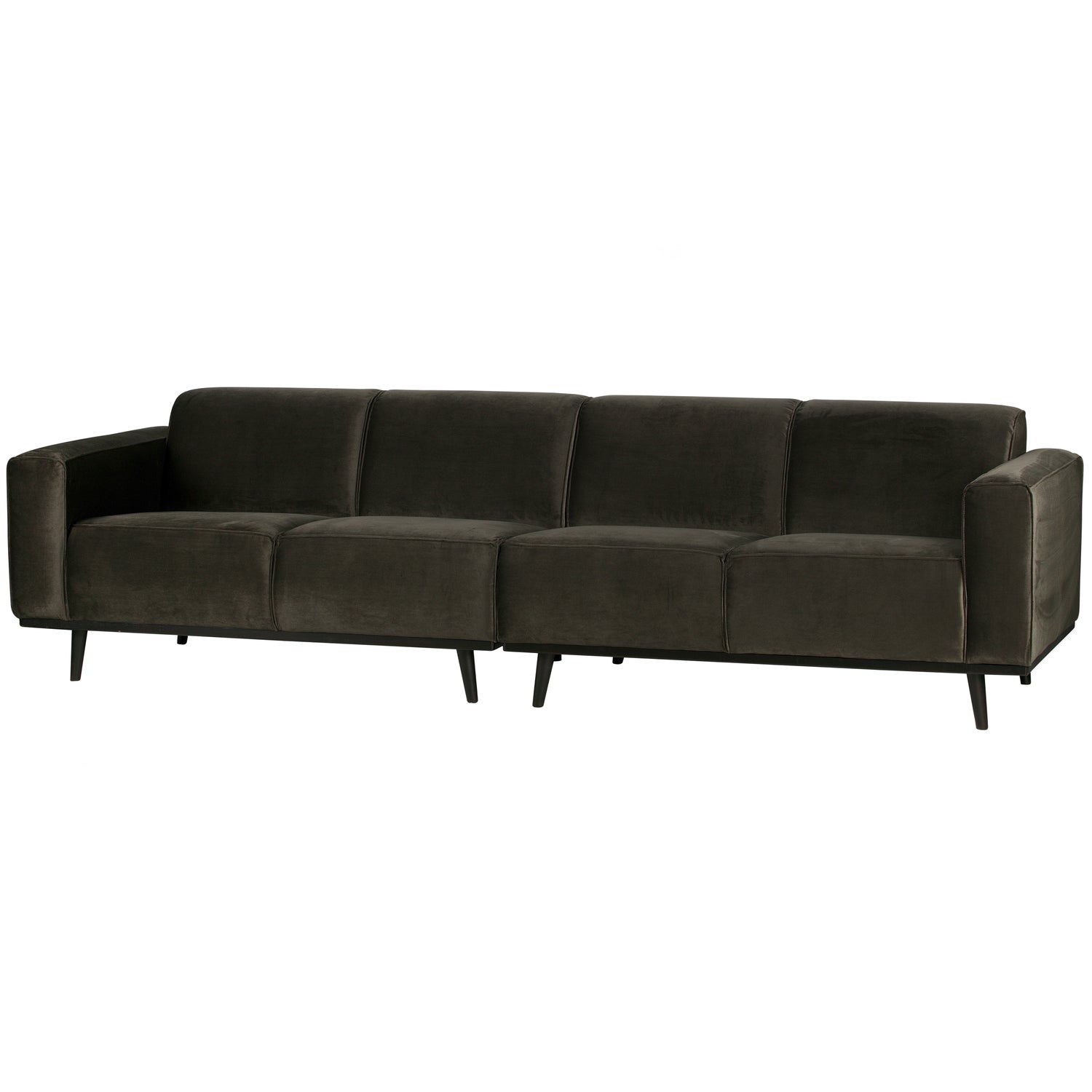 STATEMENT 4-SEATER 280 CM VELVET DARK GREEN