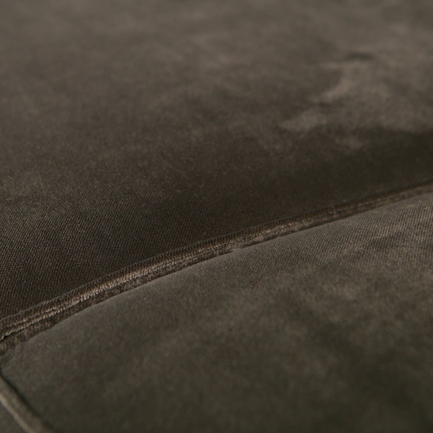 STATEMENT ECKCOUCH RECHTS VELVET WARMEN GRUN