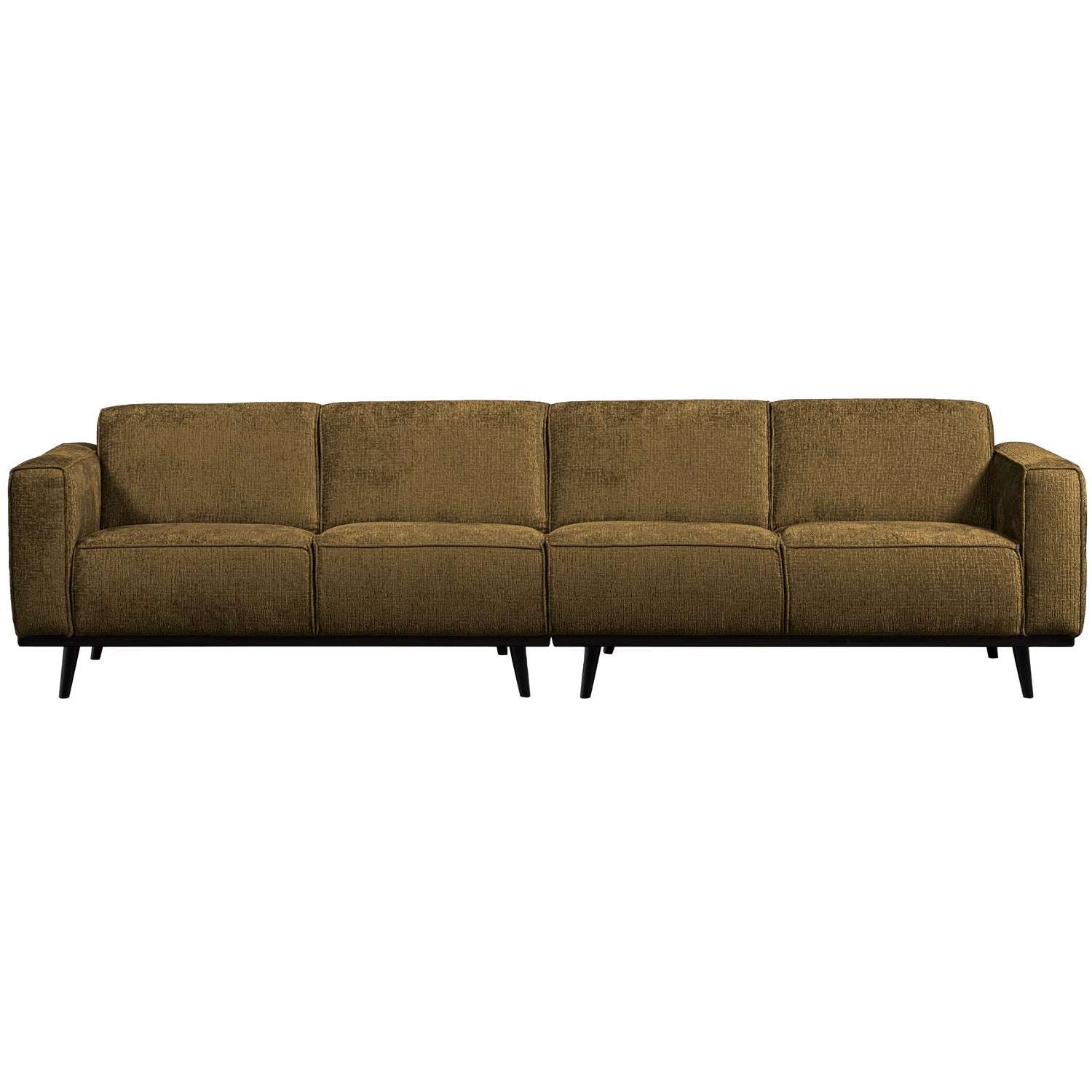 STATEMENT 4-SITZER 280 CM STRUKTUR VELVET BRASS
