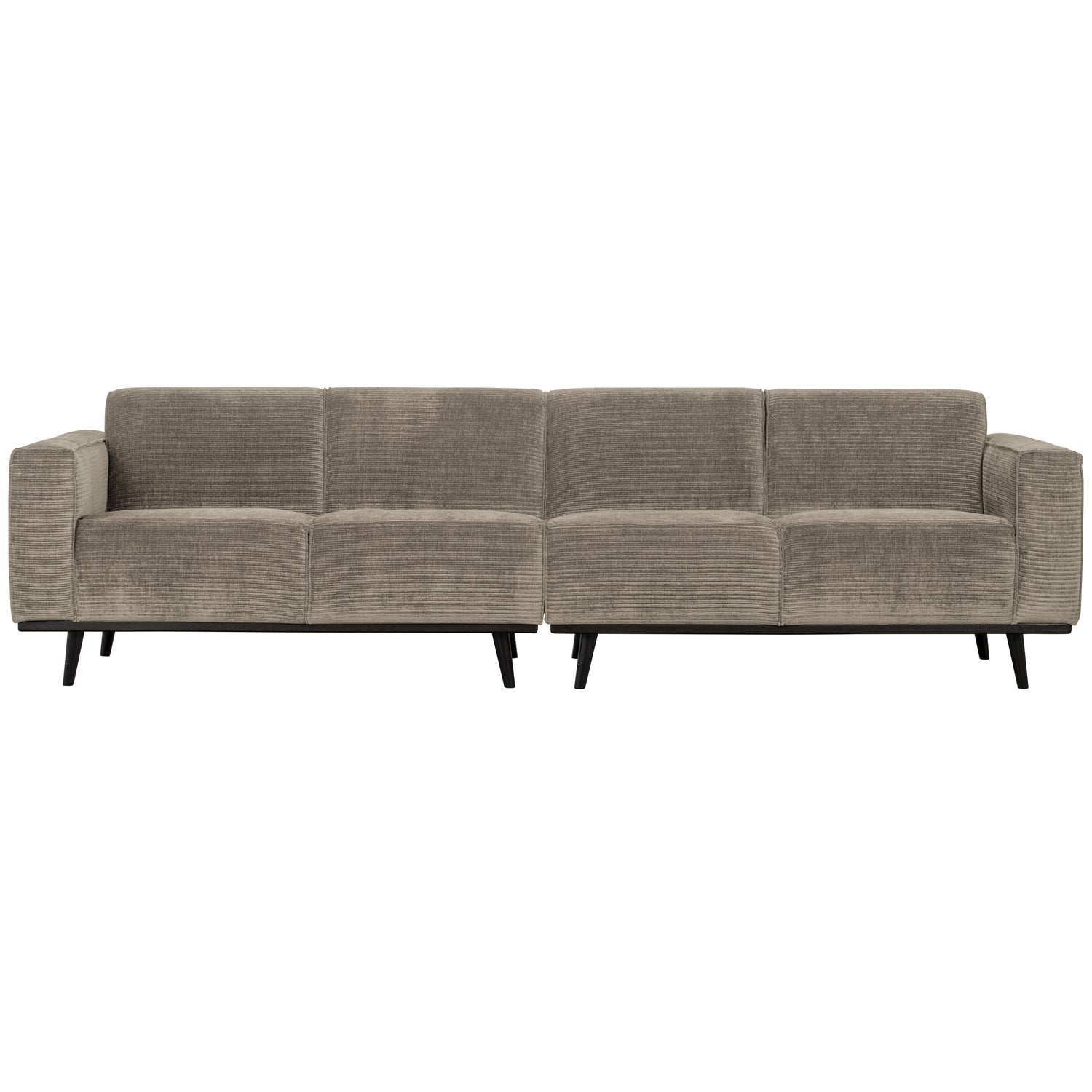 STATEMENT 4-SEATER 280 CM FLACHRIPPE CLAY