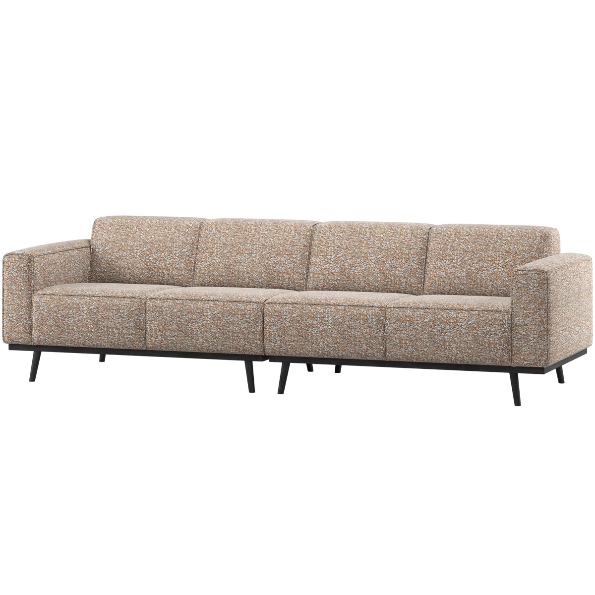 STATEMENT 4-SITZER 280 CM HELLBRAUN MELANGE