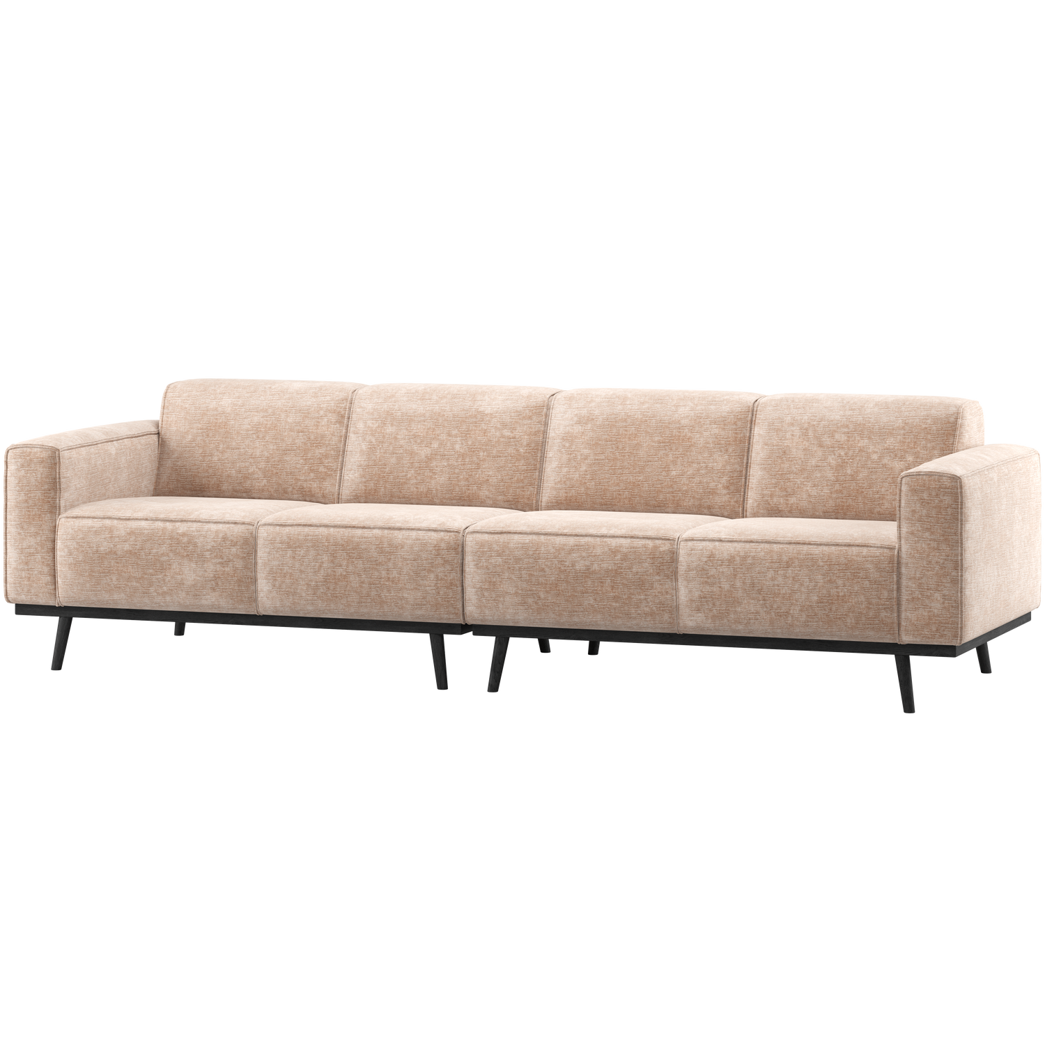 STATEMENT 4-SITZER 280 CM CHENILLE VELVET NATUR