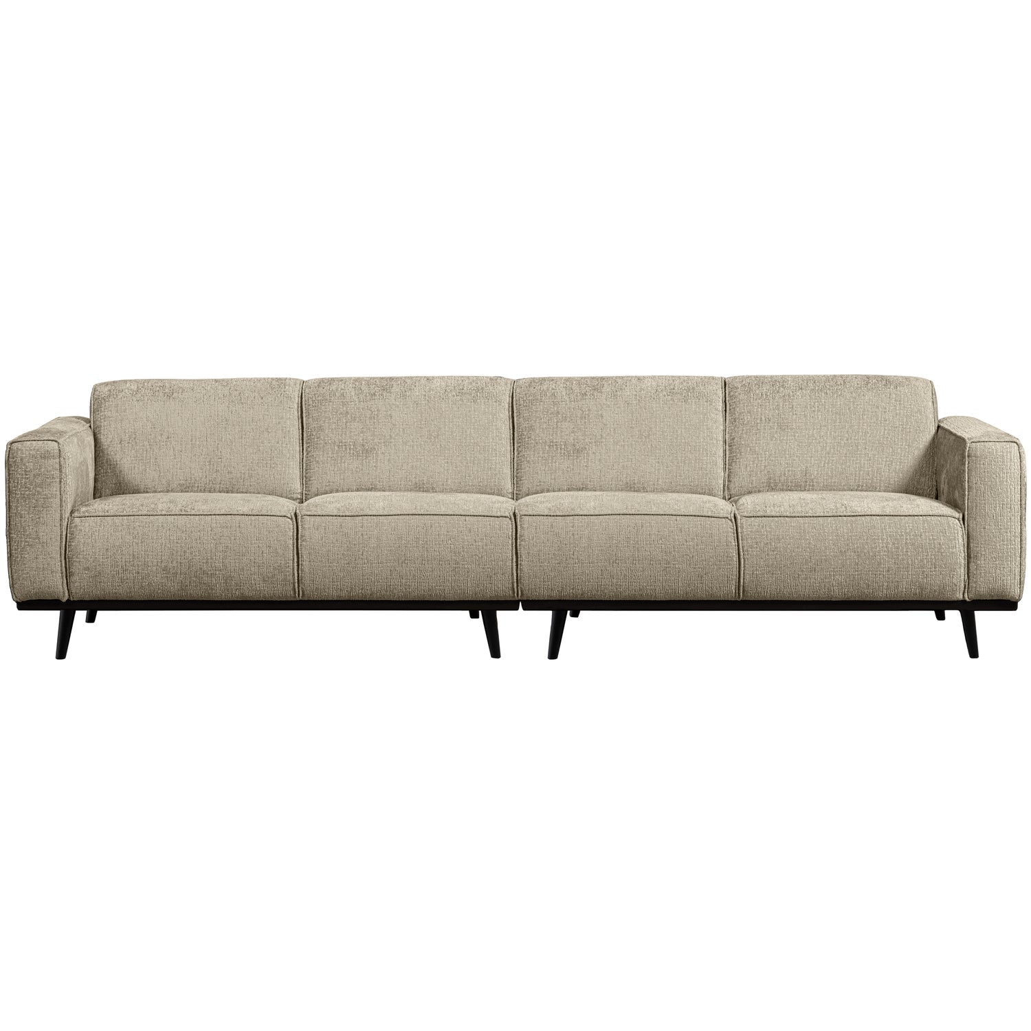 STATEMENT 4-SEATER 280 CM STRUCTURE VELVET WHEATFIELD