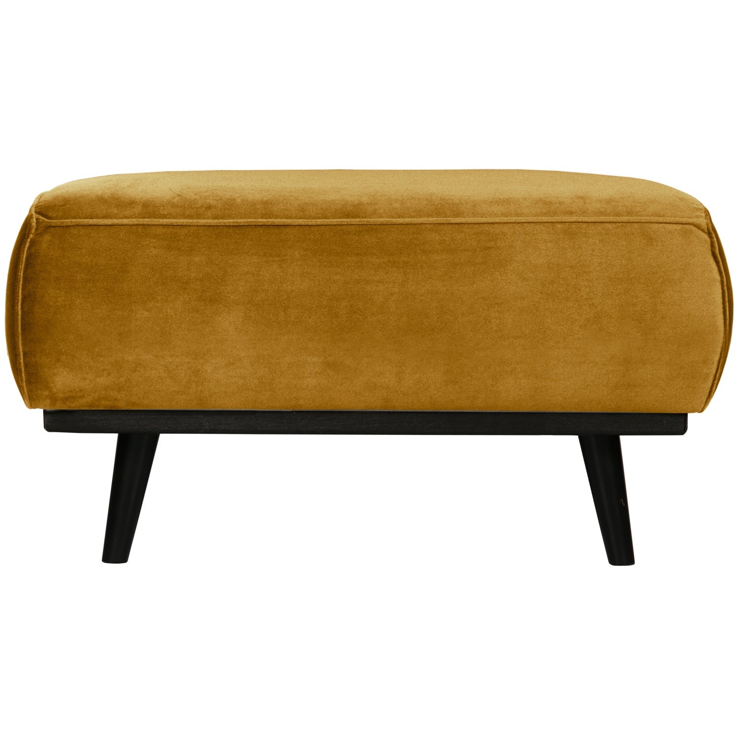 STATEMENT PUFF VELVET HONINGGELB