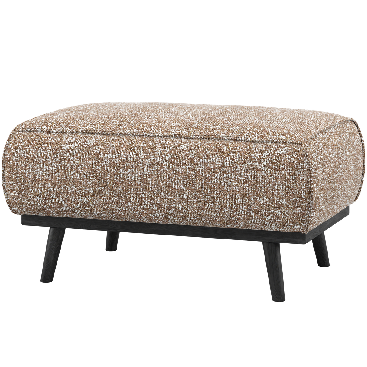 STATEMENT PUFF HELLBRAUN MELANGE