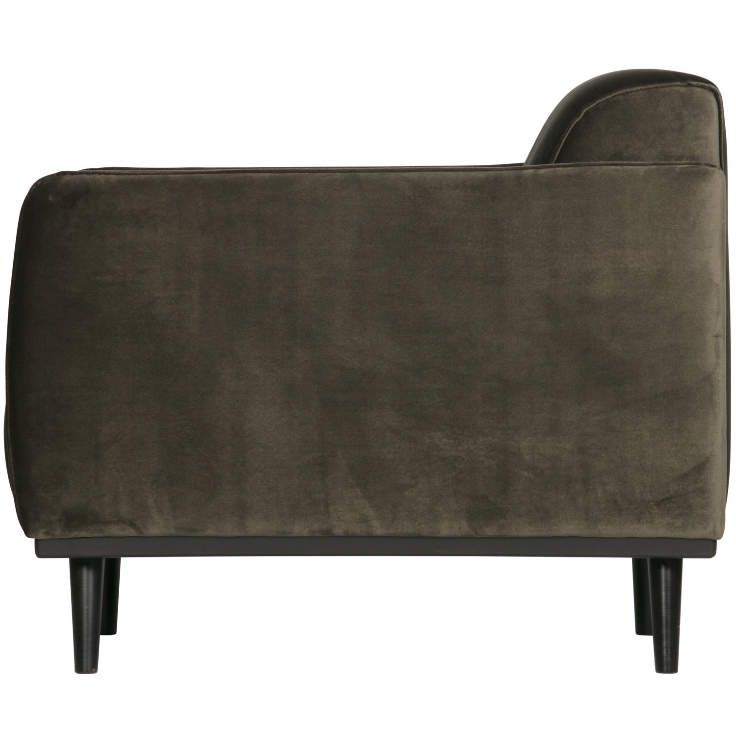STATEMENT ARM CHAIR VELVET WARMEN GRUN