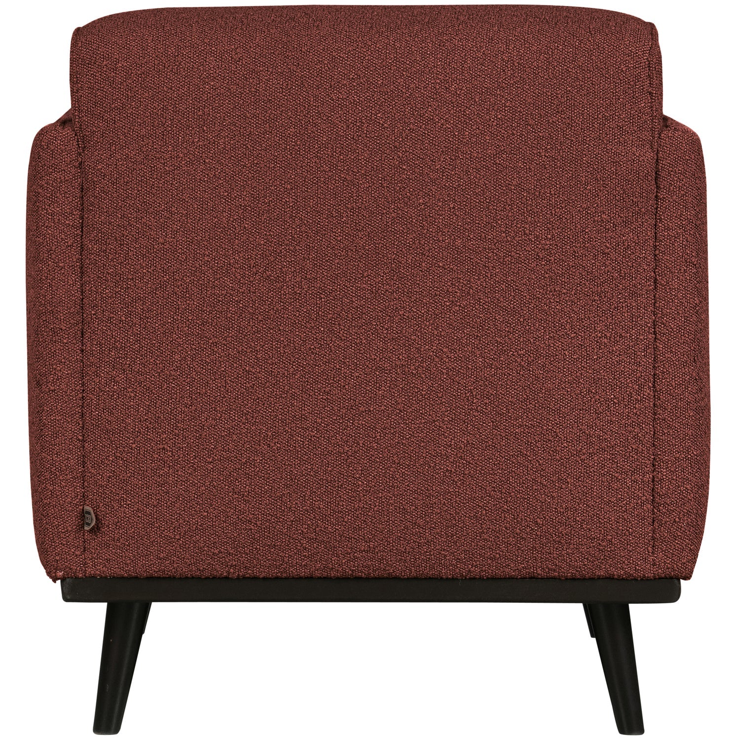 STATEMENT ARM CHAIR BOUCLE KASTANIE
