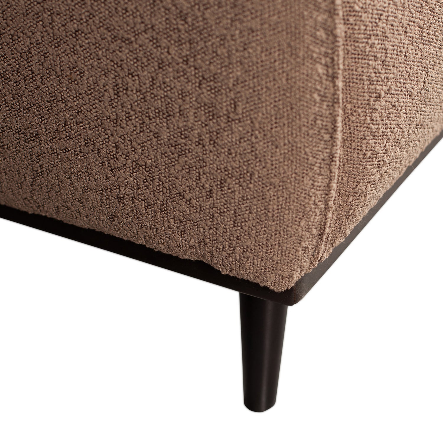 STATEMENT ARM CHAIR BOUCLE NOUGAT