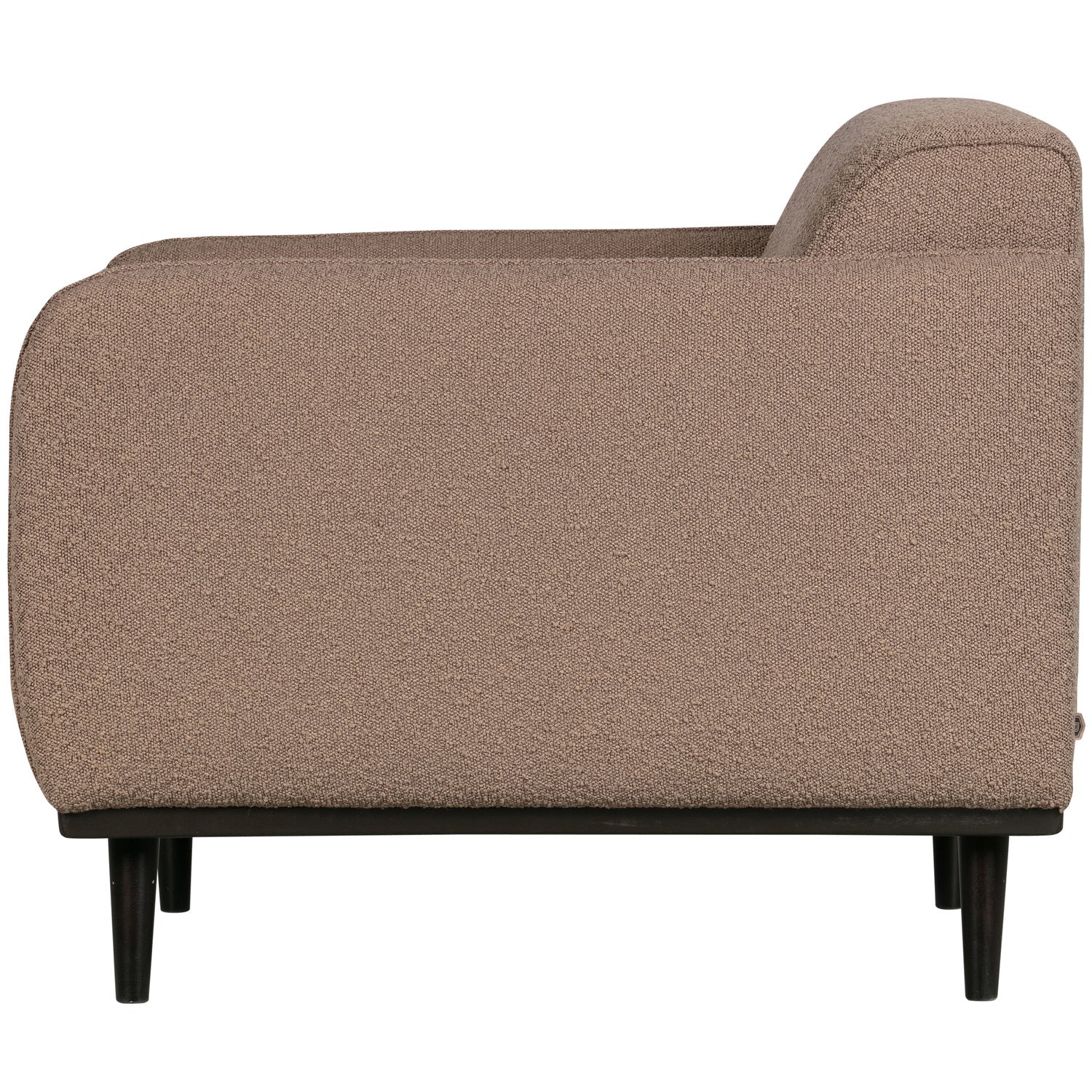 STATEMENT ARM CHAIR BOUCLE NOUGAT