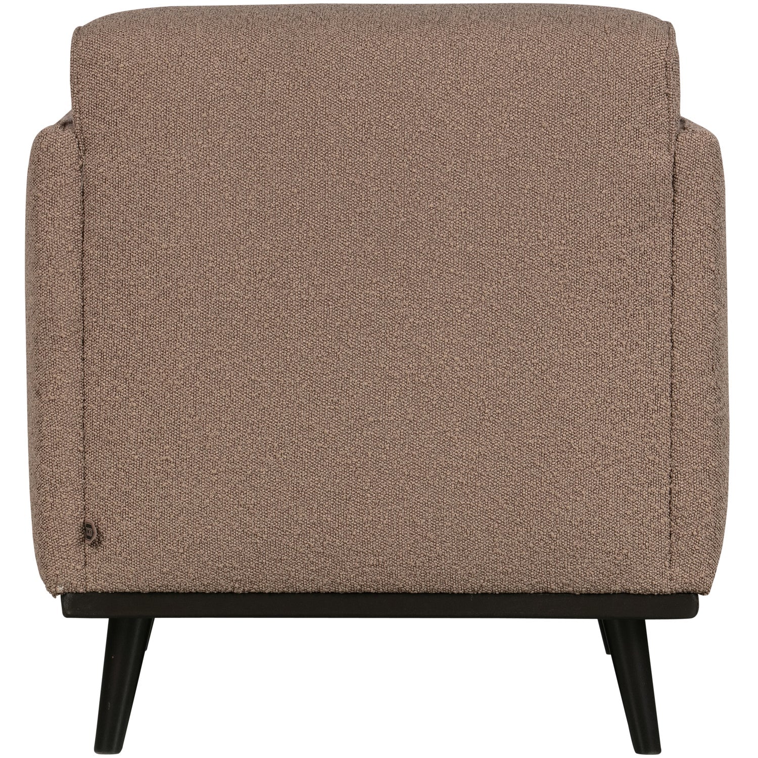 STATEMENT ARM CHAIR BOUCLE NOUGAT