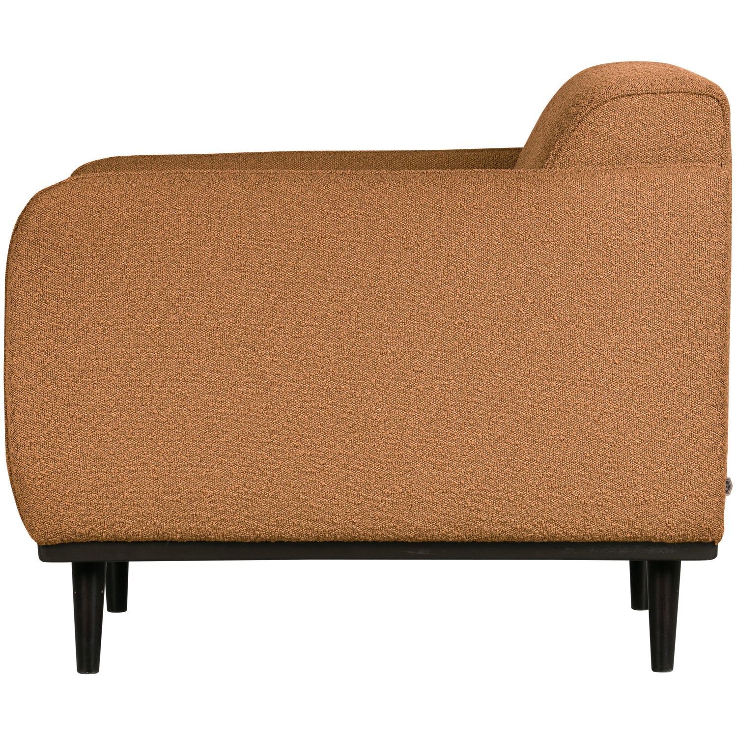 STATEMENT ARM CHAIR BOUCLE BUTTER