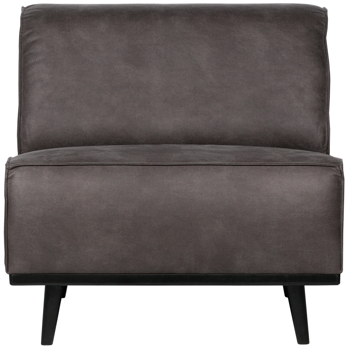 STATEMENT 1-SITZER ELEMENT ECOLEDER DUNKELGRAU