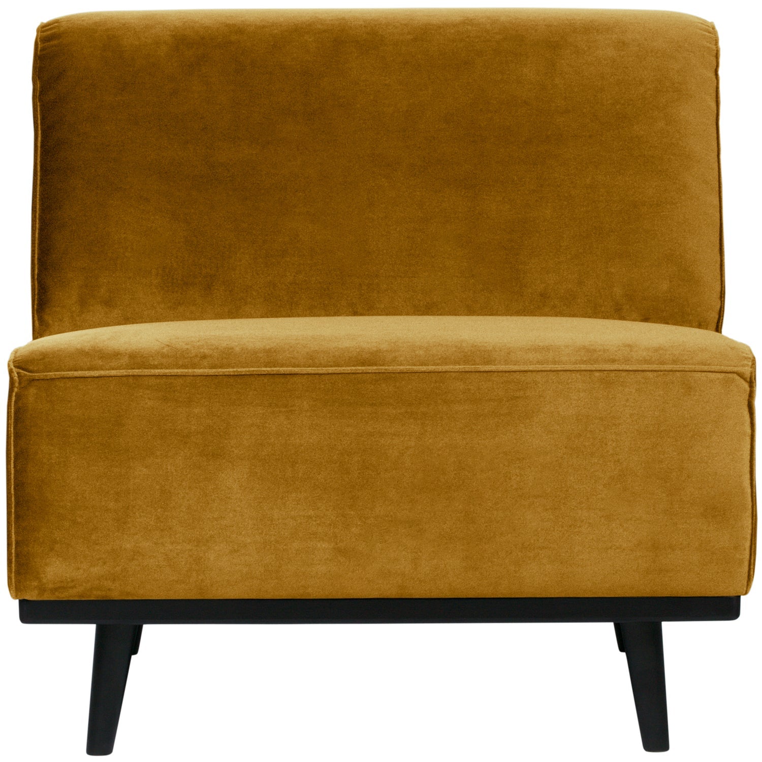 STATEMENT 1-SEATER ELEMENT VELVET HONIGGELB