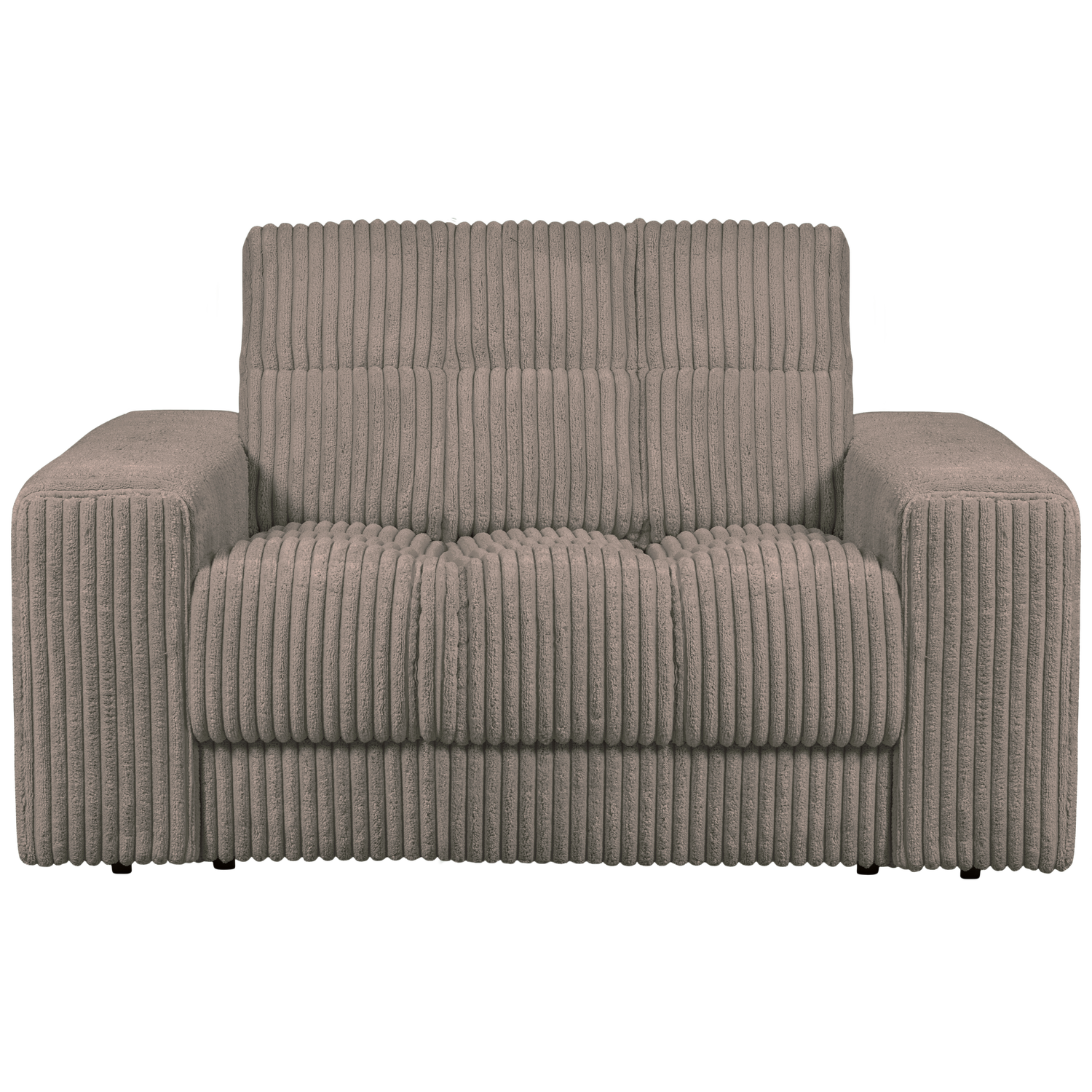 SECOND DATE LOVESEAT RIBCORD MUD