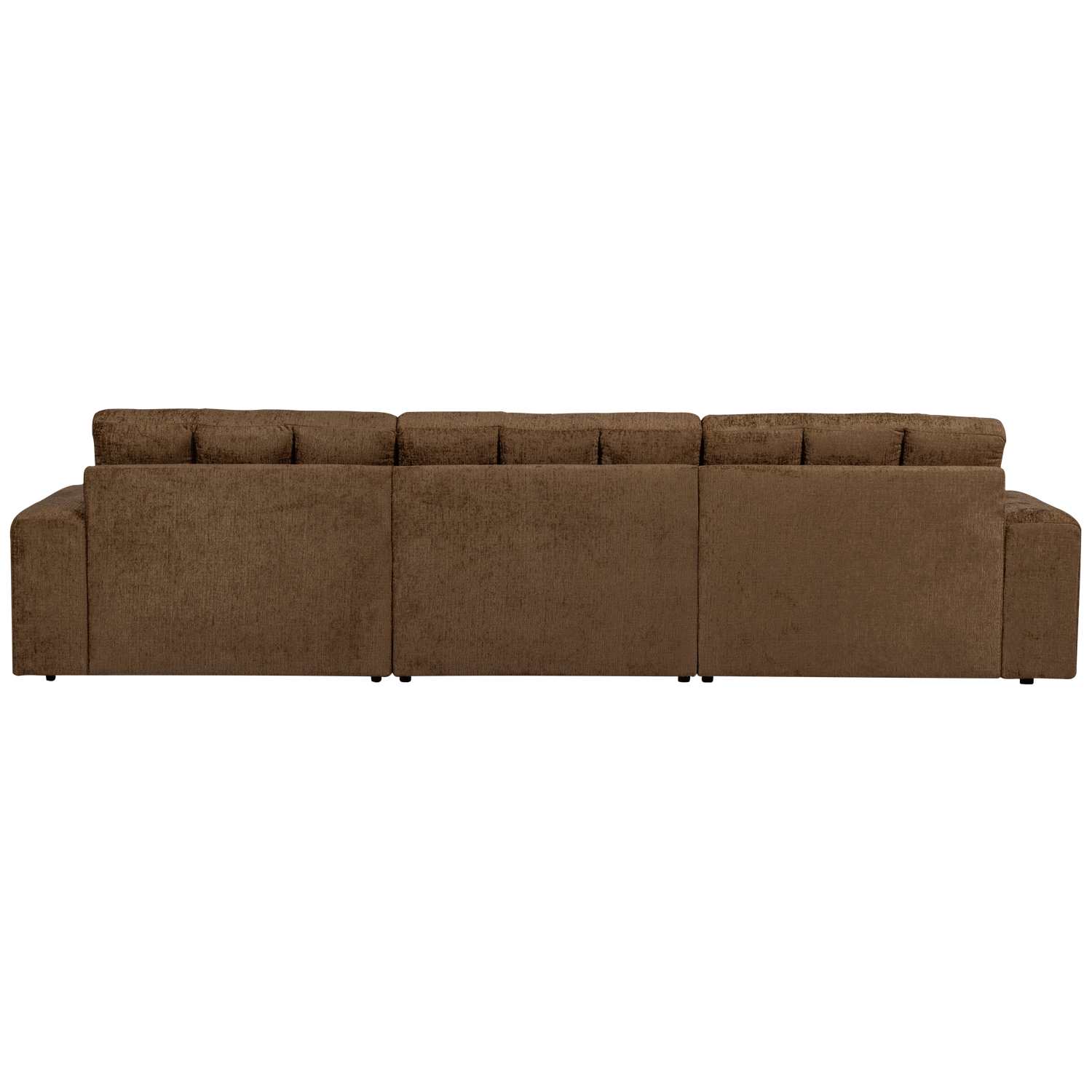 SECOND DATE CHAISE LONGUE RECHTS STRUKTUR SAMT BRASS