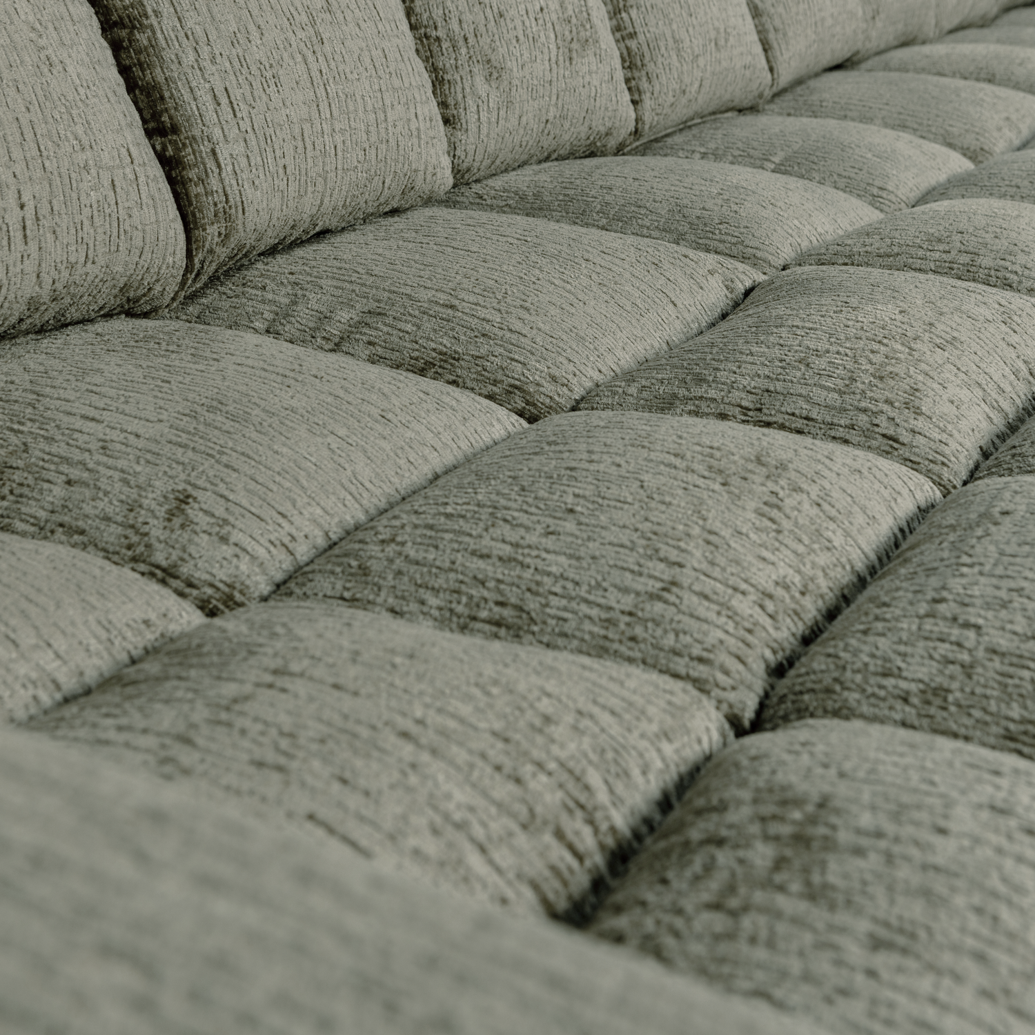 SECOND DATE CHAISE LONGUE RECHTS STRUKTUR SAMT FROST