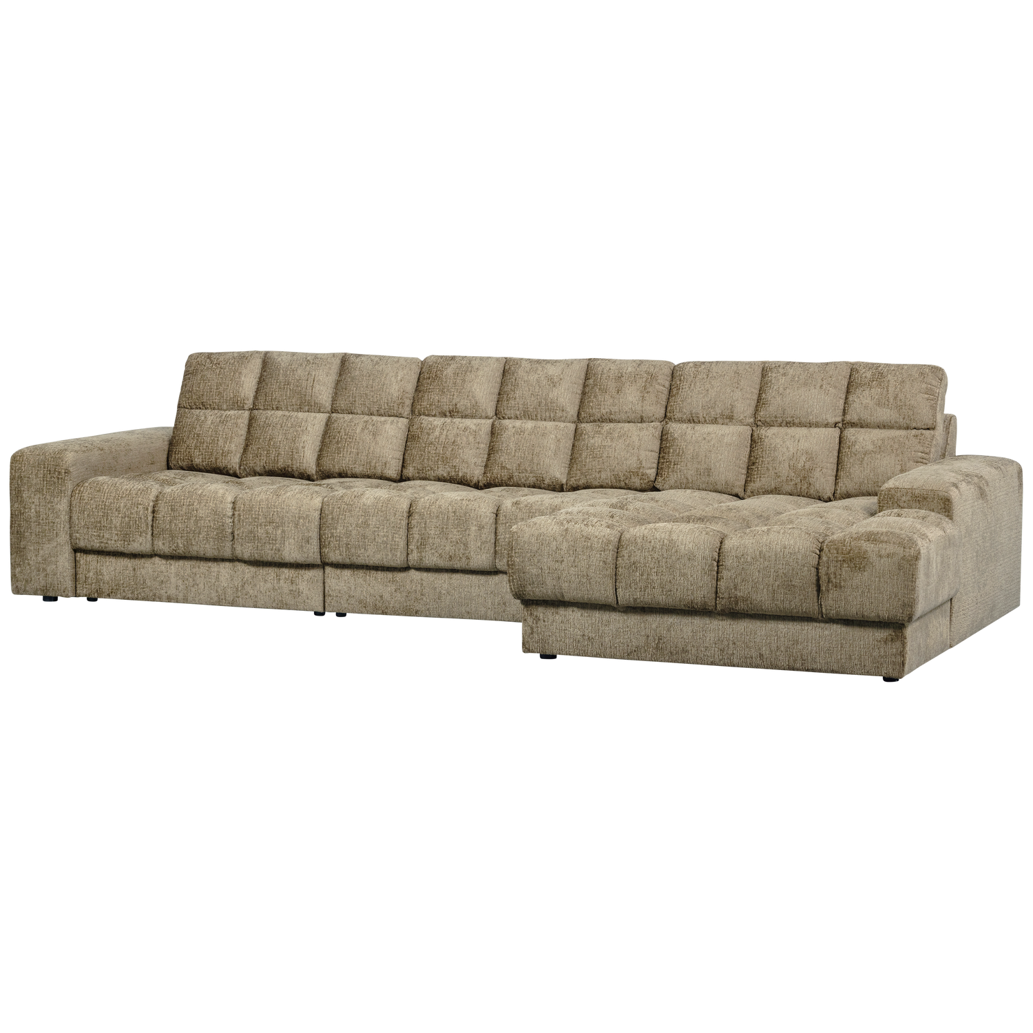SECOND DATE CHAISE LONGUE RECHTS STRUKTUR SAMT WHEATFIELD