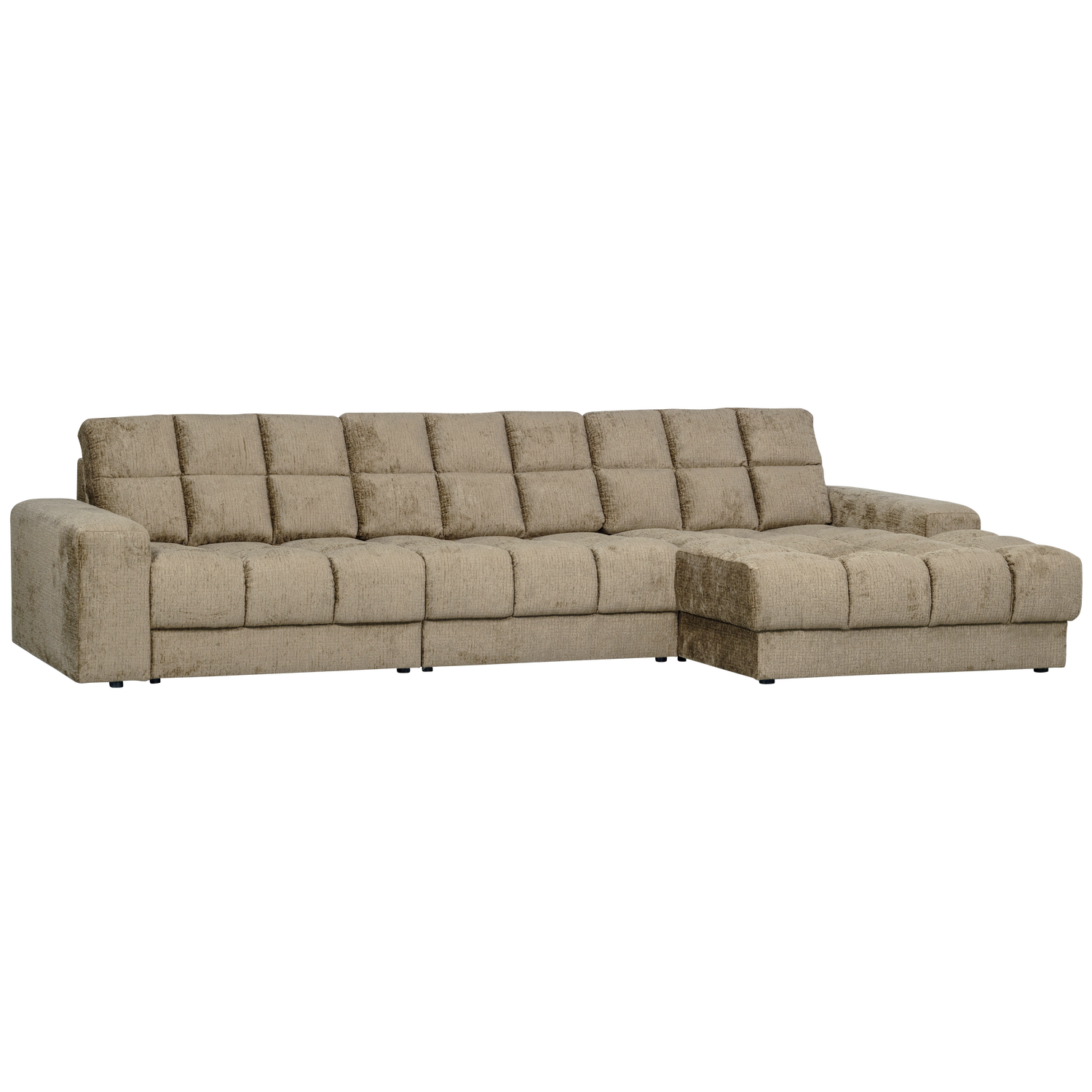 SECOND DATE CHAISE LONGUE RECHTS STRUKTUR SAMT WHEATFIELD