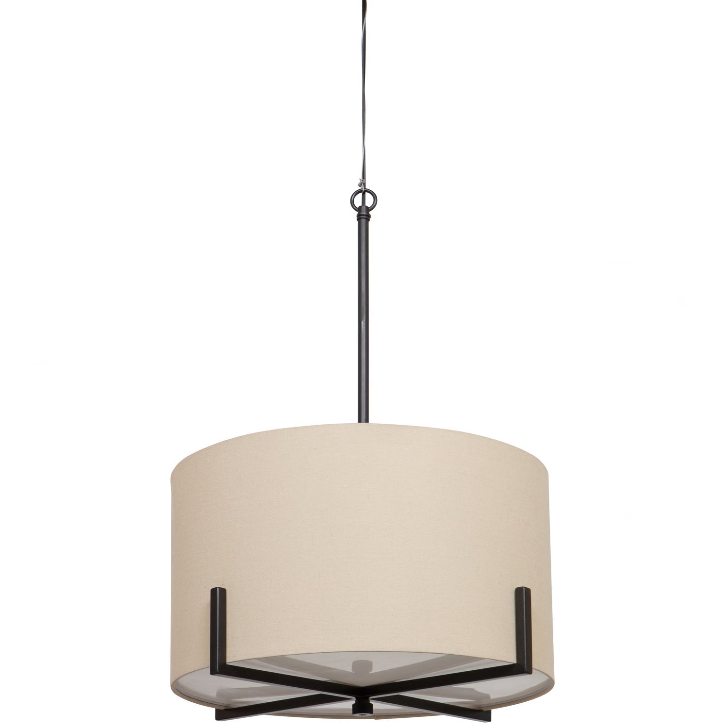 HOLLY HÄNGENDE LAMPE SCHWARZ/NATÜRLICH