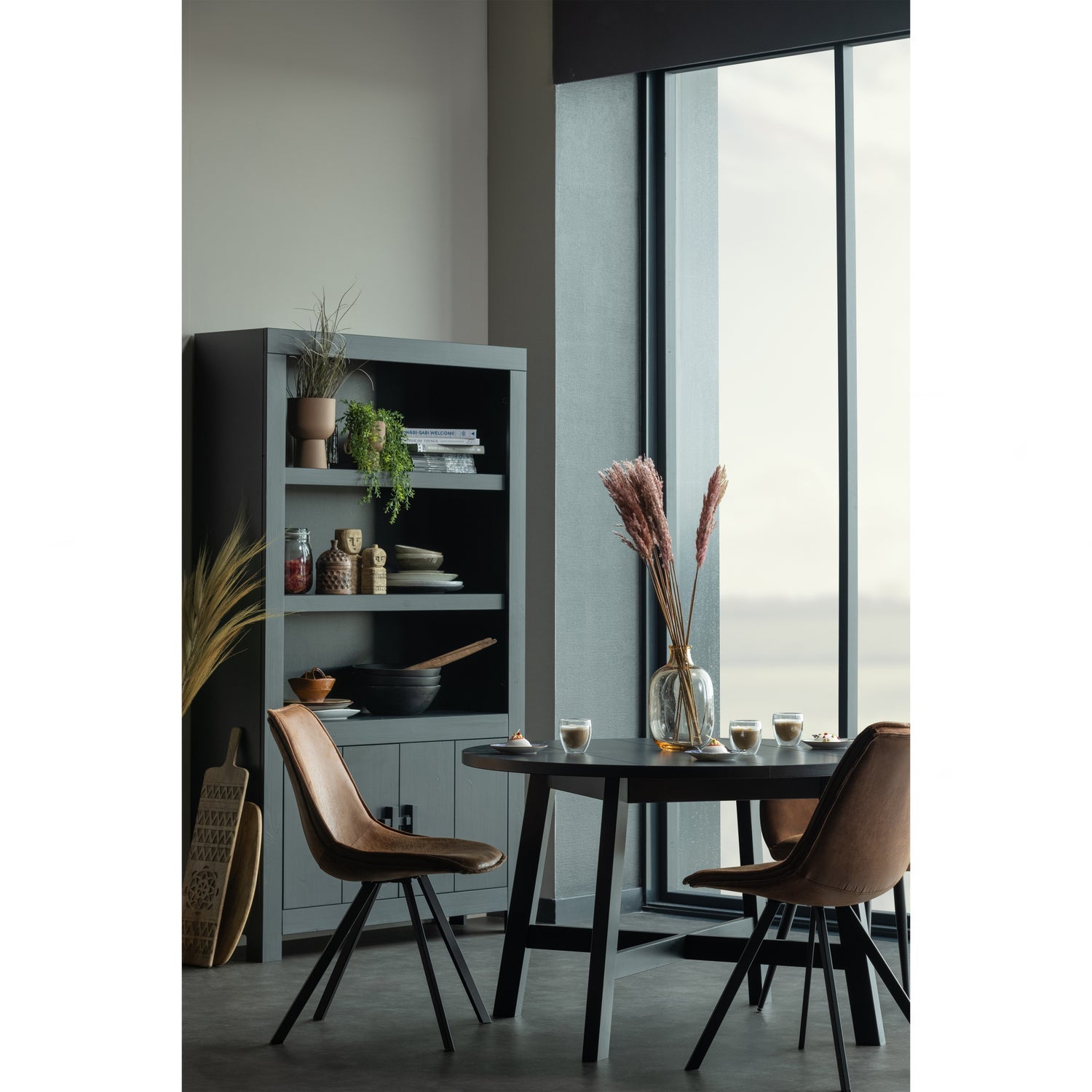 2ER SET SWEN ESSZIMMERSTUHL COGNAC