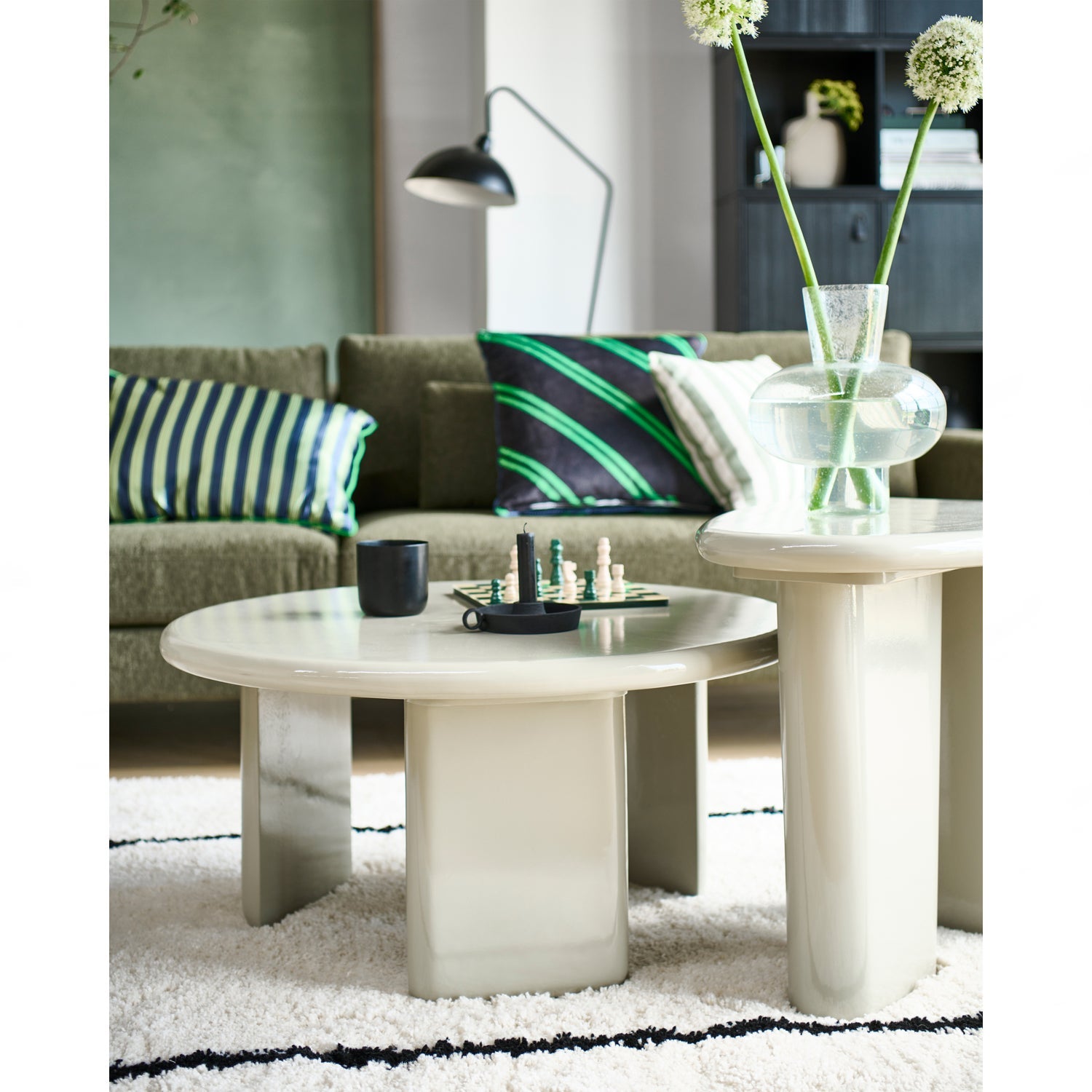 BEACH SMALL BEISTELLTISCH MANGO HOLZ CLAY