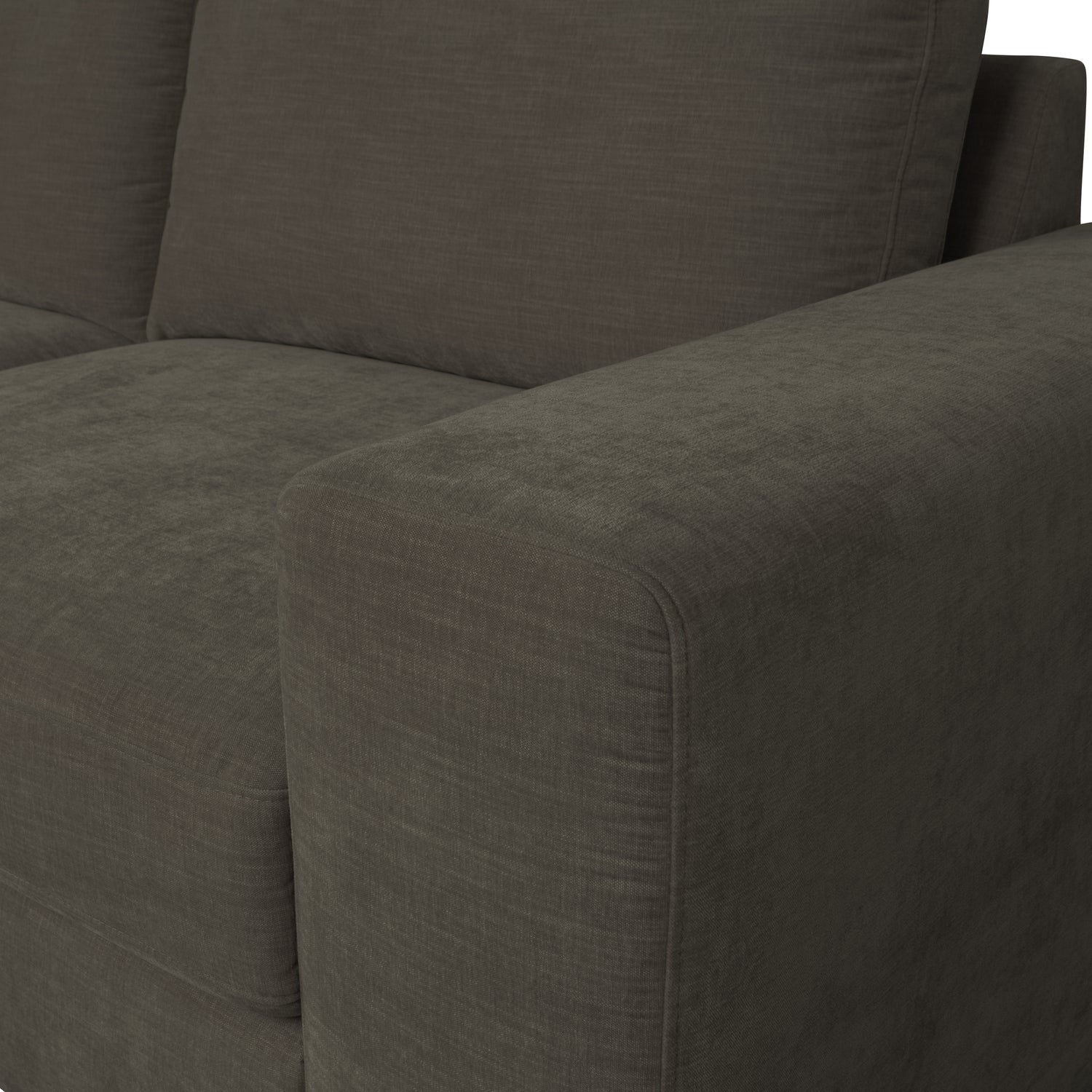 FAMILY 1-SEAT ELEMENT ARM RECHTS GEWEBTER STOF ANTHRAZIT