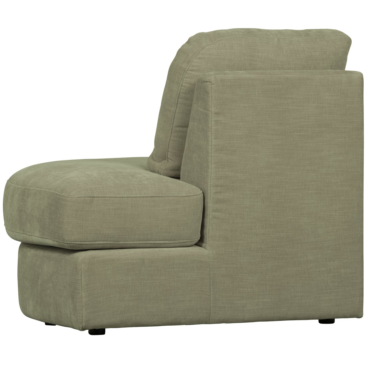 FAMILY 1-SEAT ELEMENT RUNDE ECKE RECHTS GEWEBTER STOF GRUN