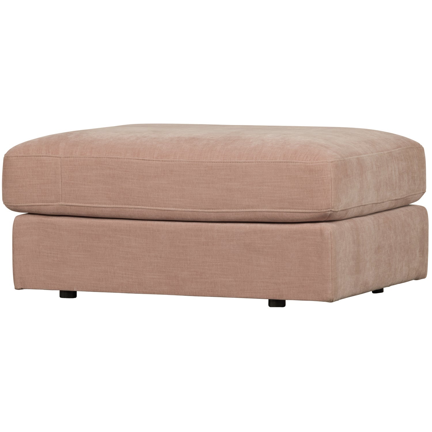 FAMILY HOCKER GEWEBTER STOF ROSA