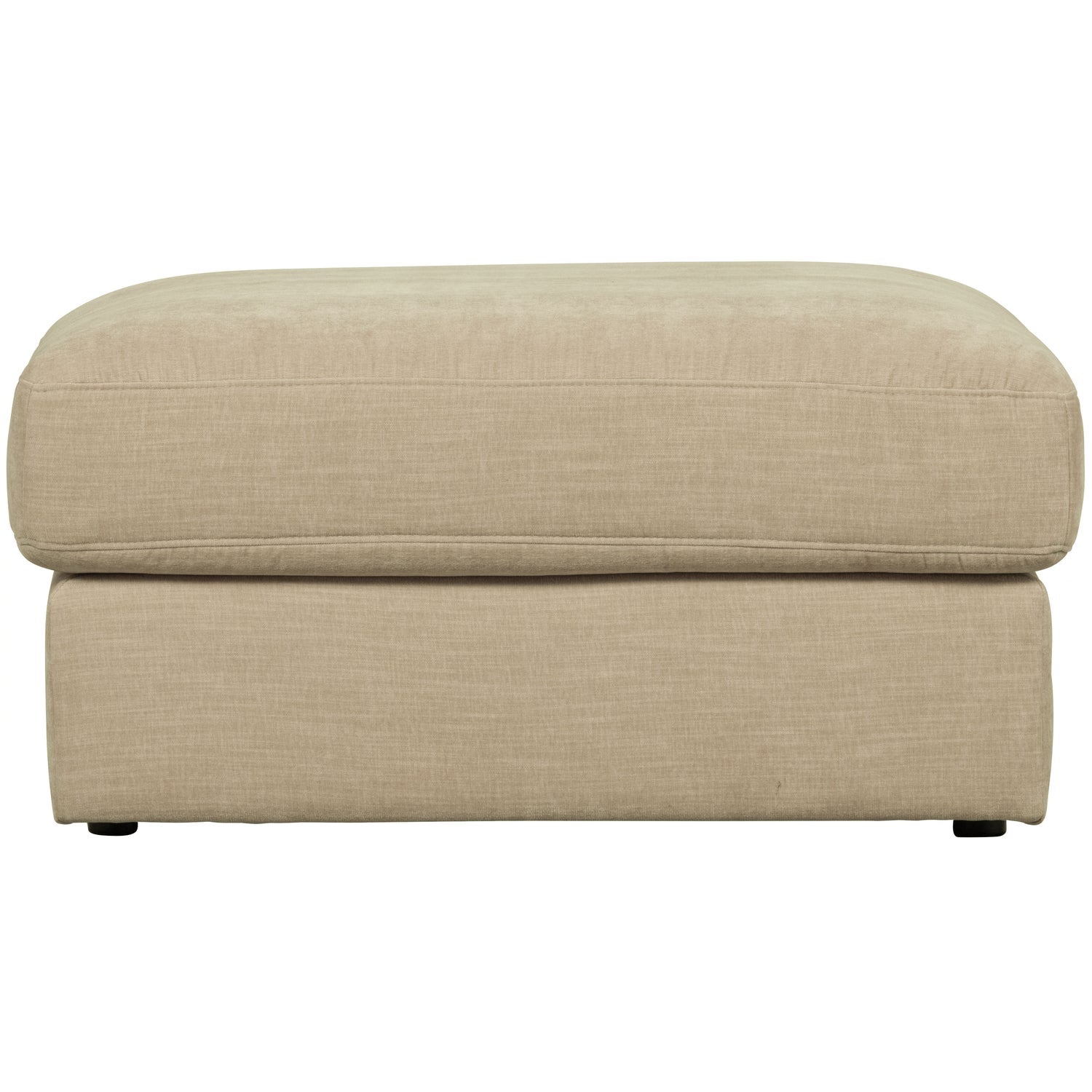 FAMILY HOCKER GEWEBTER STOF SAND