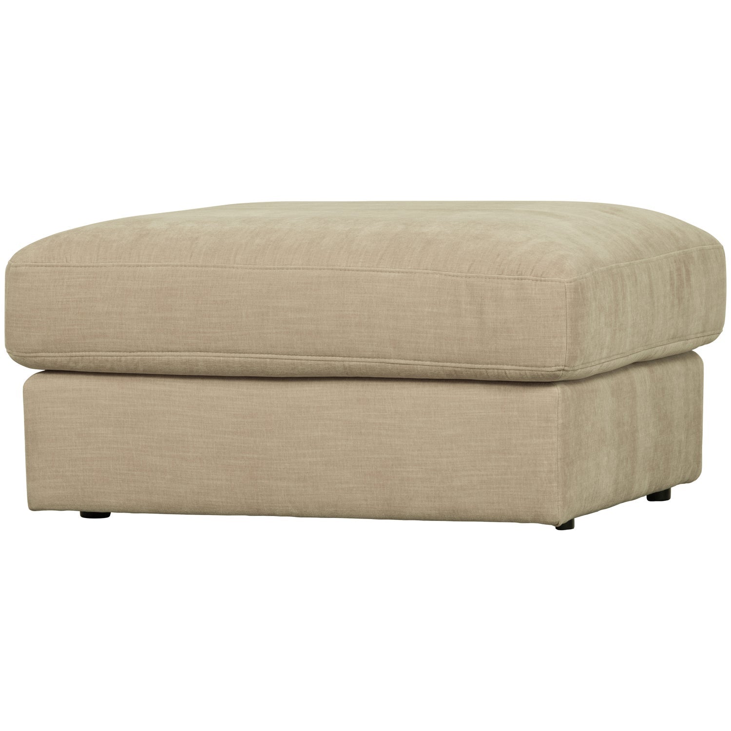 FAMILY HOCKER GEWEBTER STOF SAND