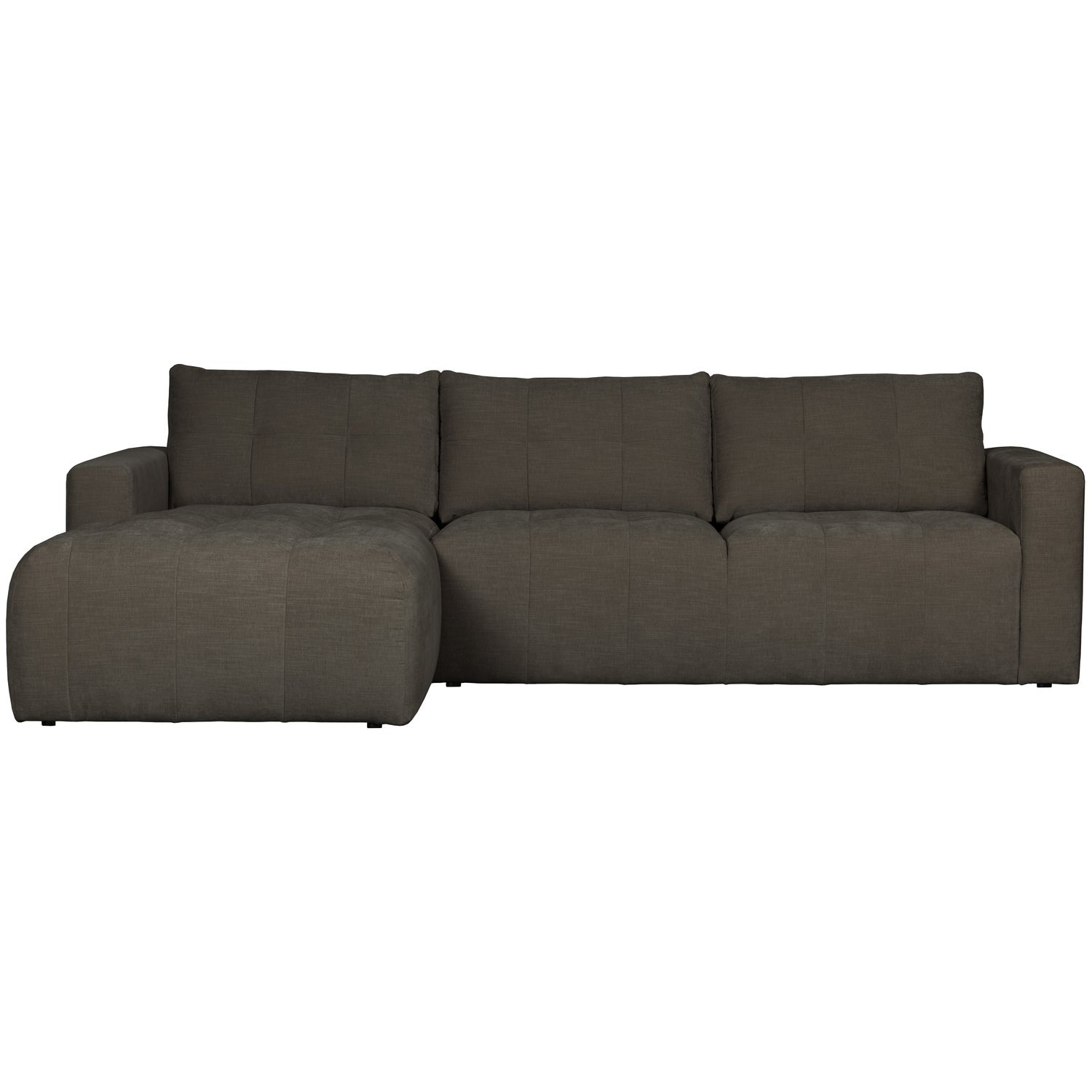 BAR CHAISE LONGUE GEWEBTER STOF LINKS ANTHRAZIT