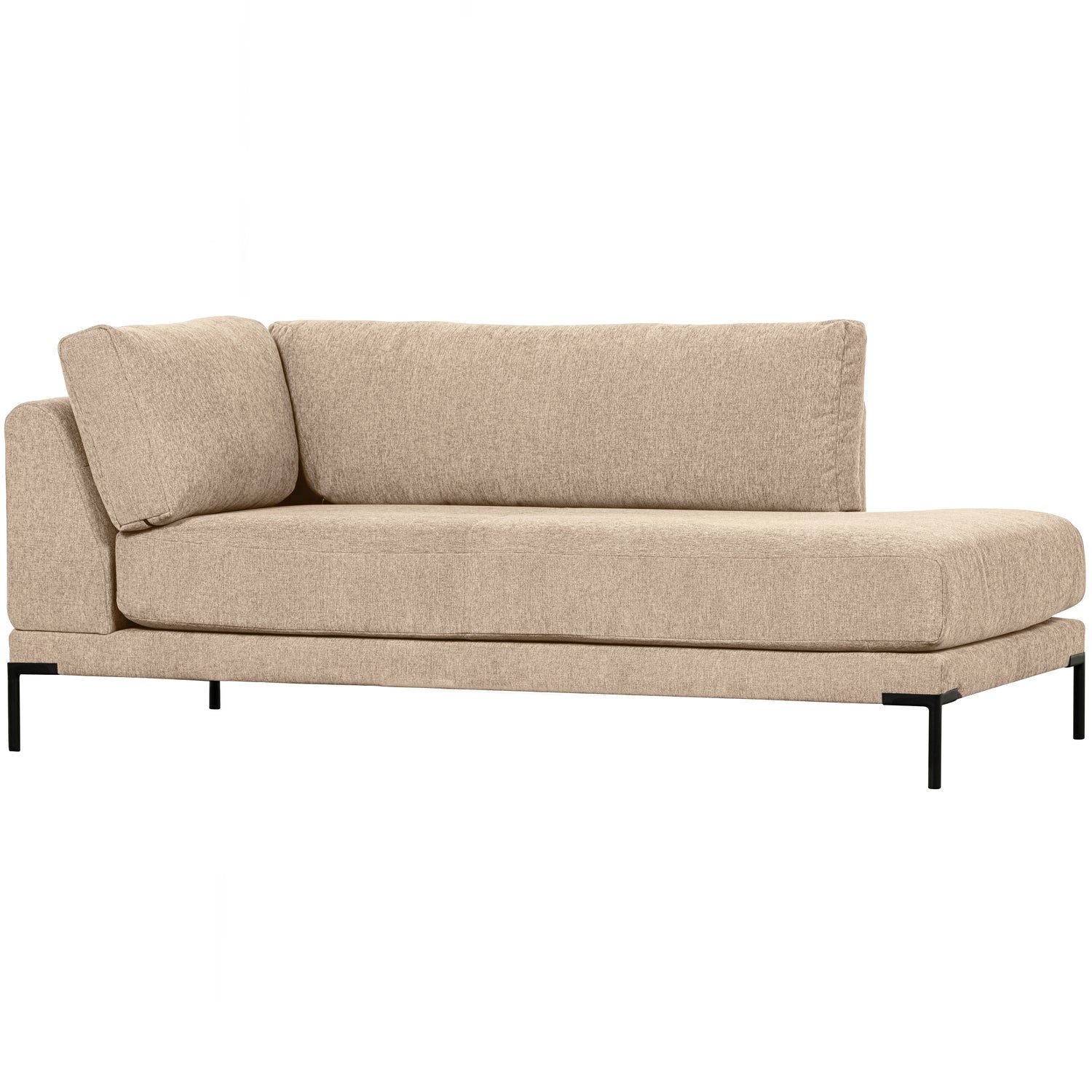 COUPLE LOUNGE ELEMENT RECHTS NATUR MELANGE