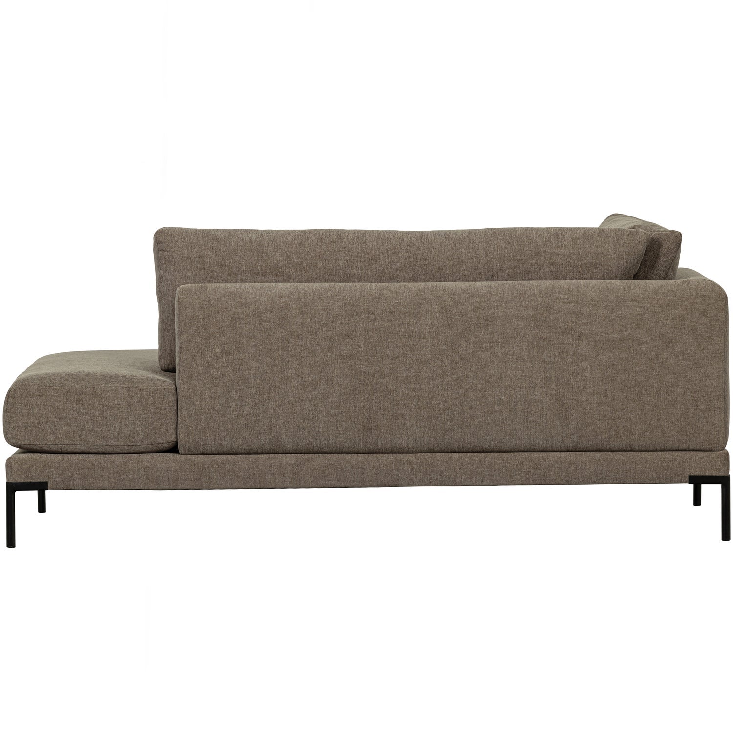 COUPLE LOUNGE ELEMENT RECHTS TAUPE