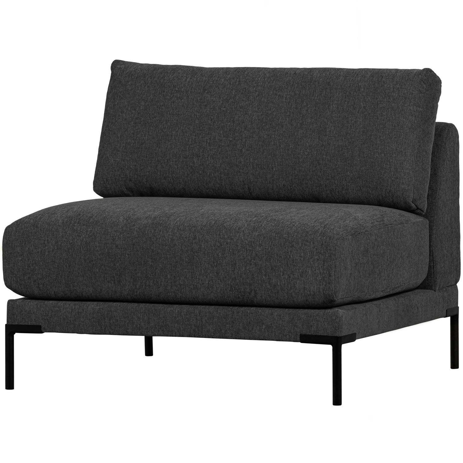 COUPLE LOVESEAT ELEMENT DUNKEL GRAU